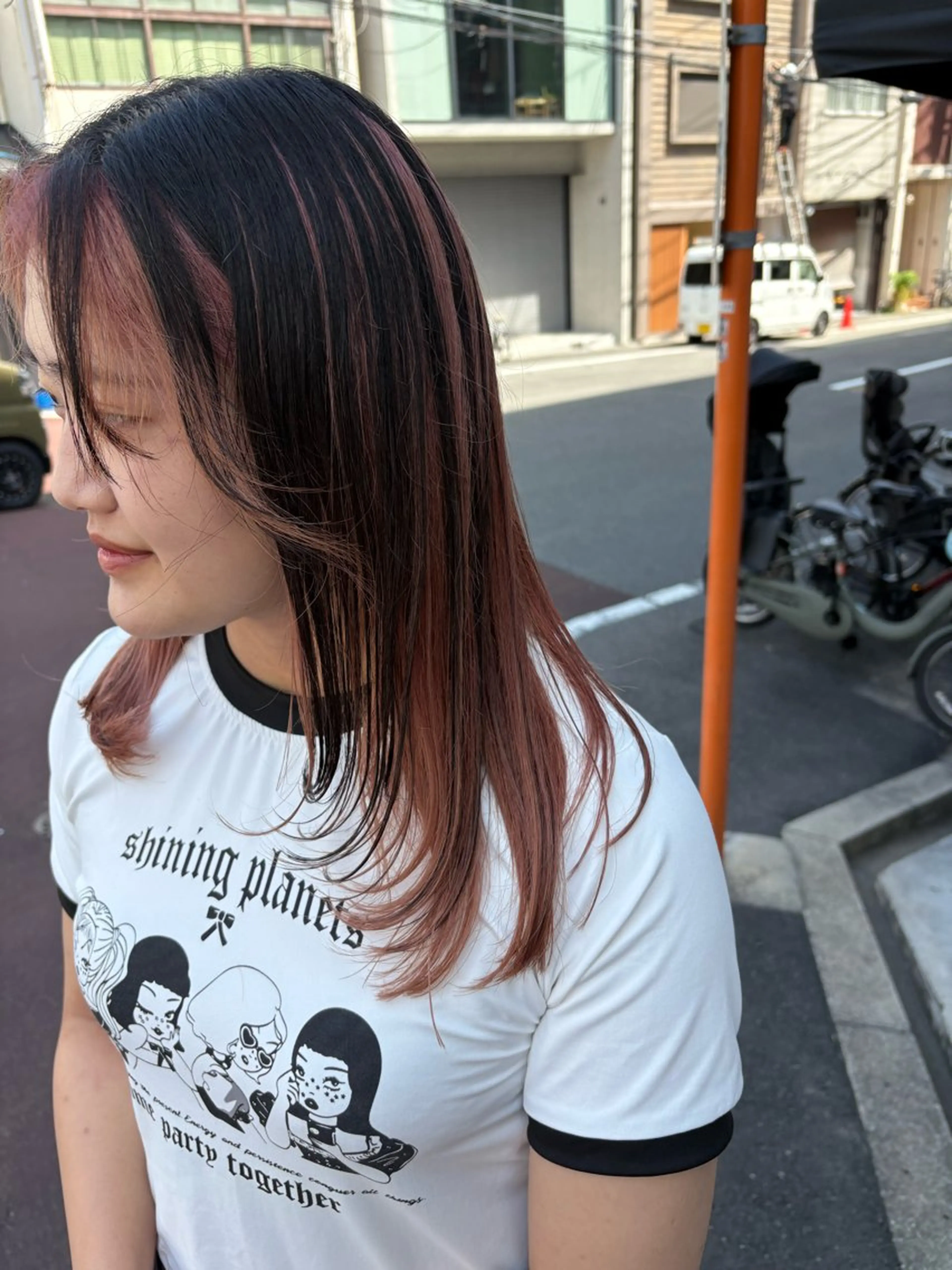 ロング カット トリートメント 藤倉なつみ /玉造のヘアスタイル