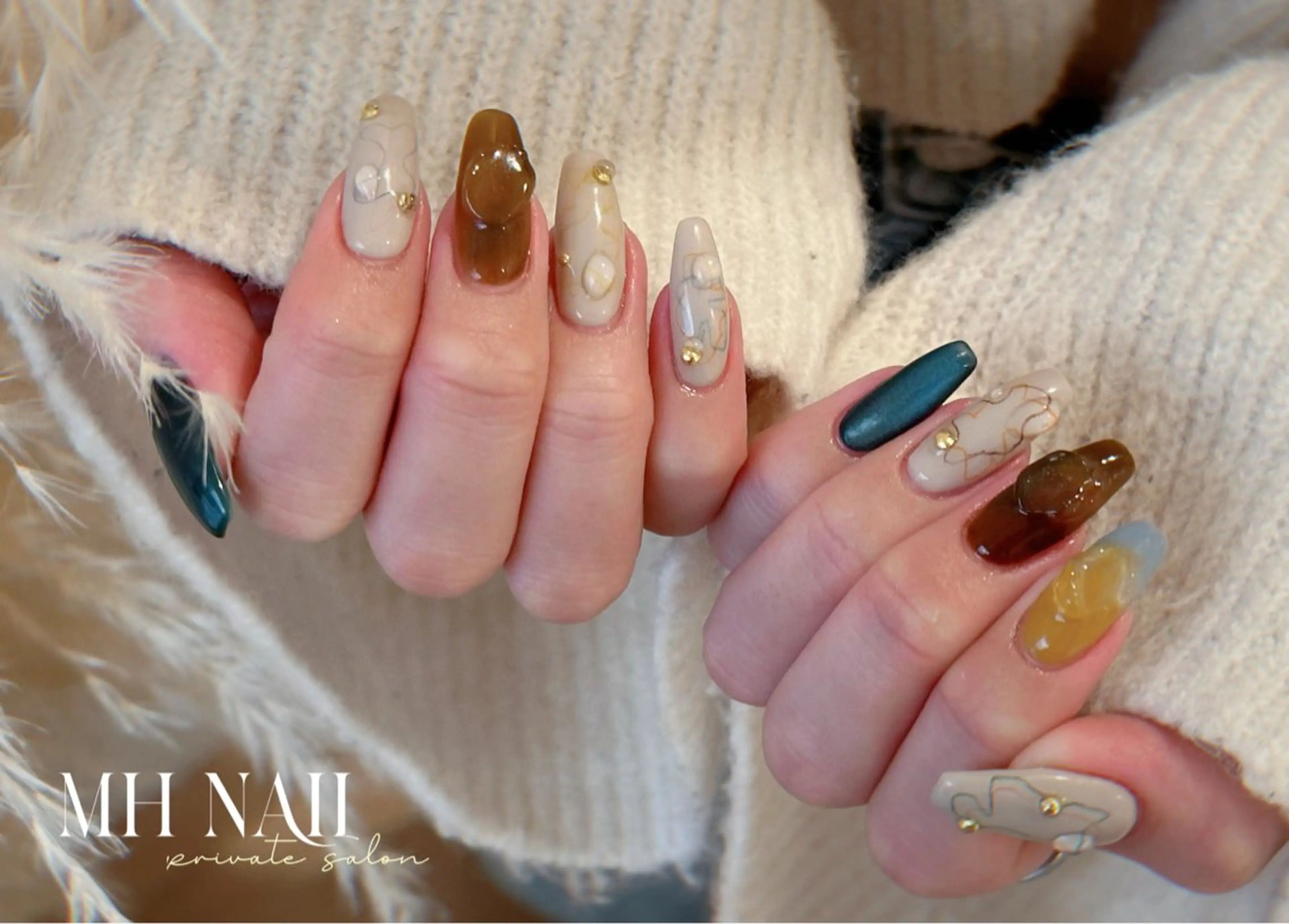 ネイル ハンドネイル MH Nailのネイルデザイン