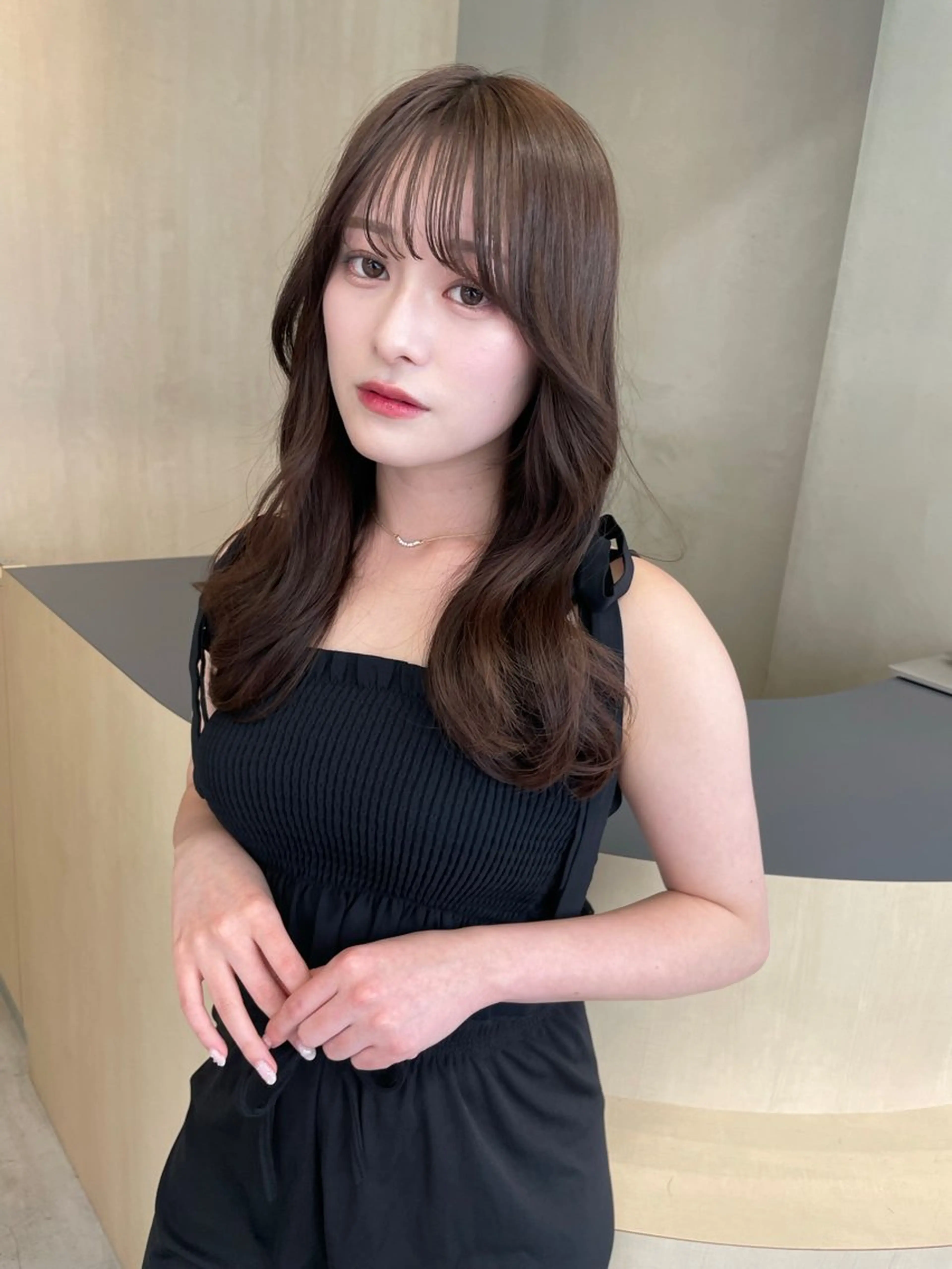 ロング カラー 🦋うる艶透明感ヘア 今井達也のヘアスタイル