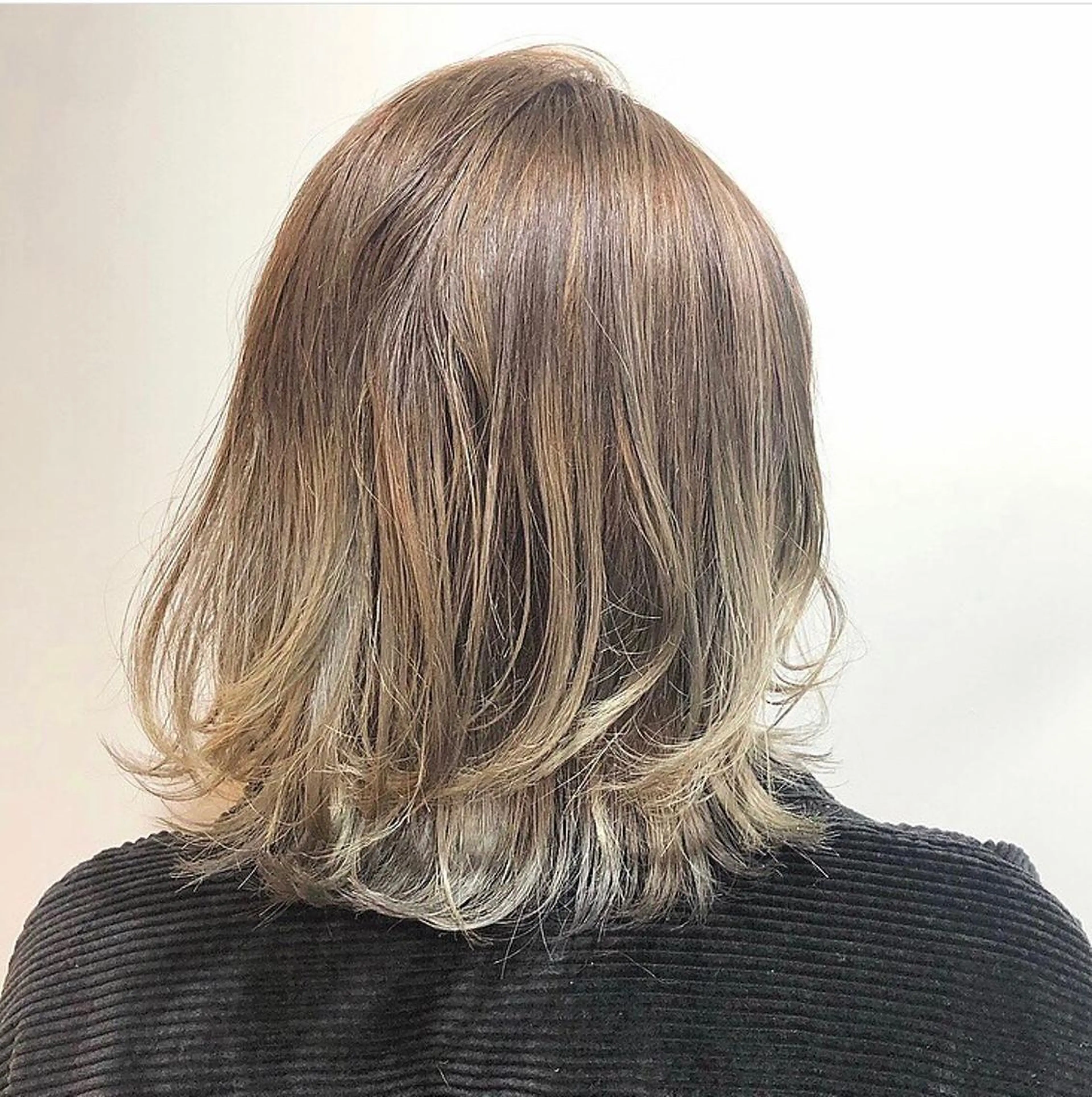 ミディアム カラー グラデーションカラー グレージュ 髪質改善サロン 梅田/ヨナミネのヘアスタイル