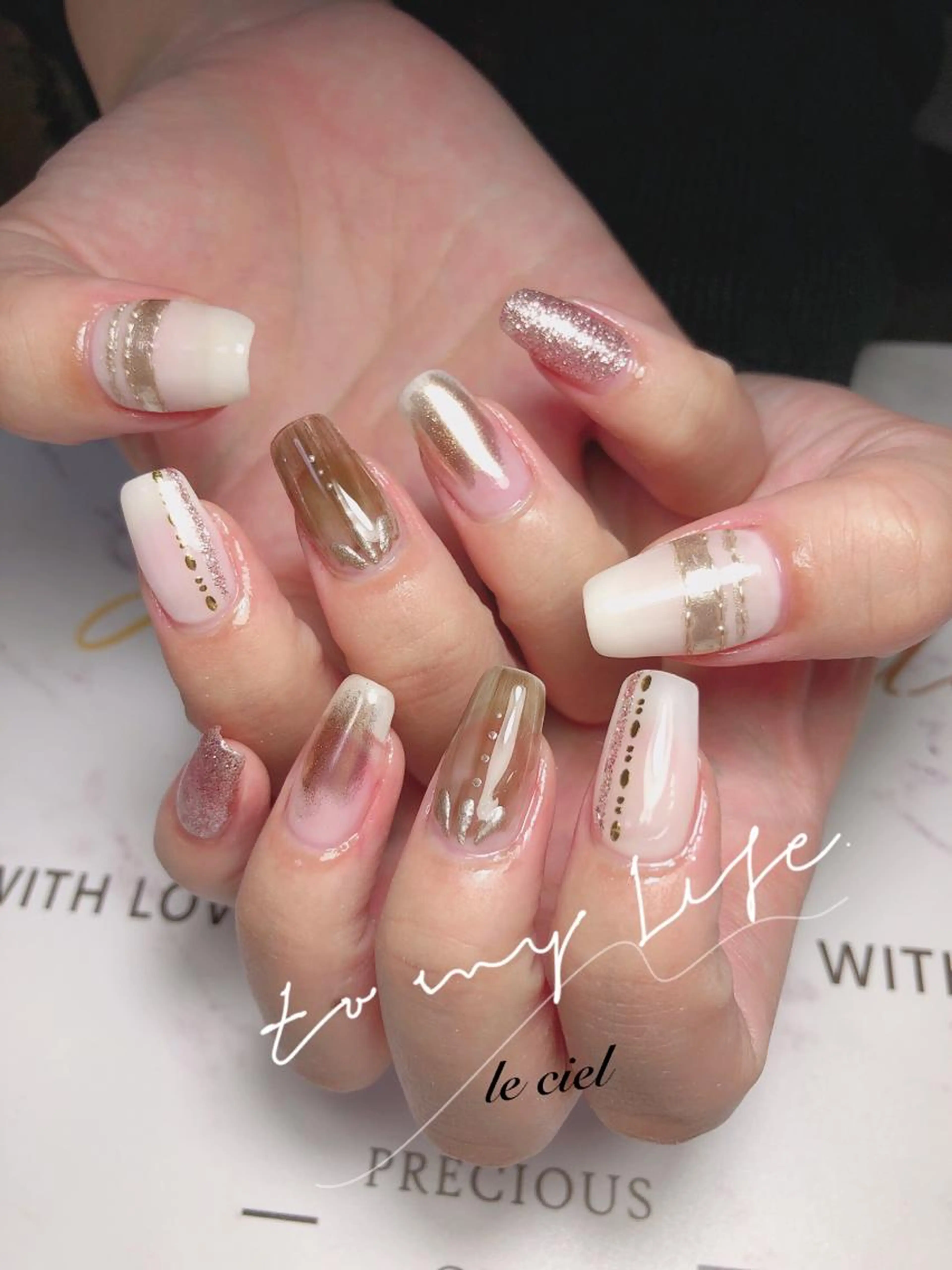 [自店オフ込み]選べるアート4本コース♫の写真