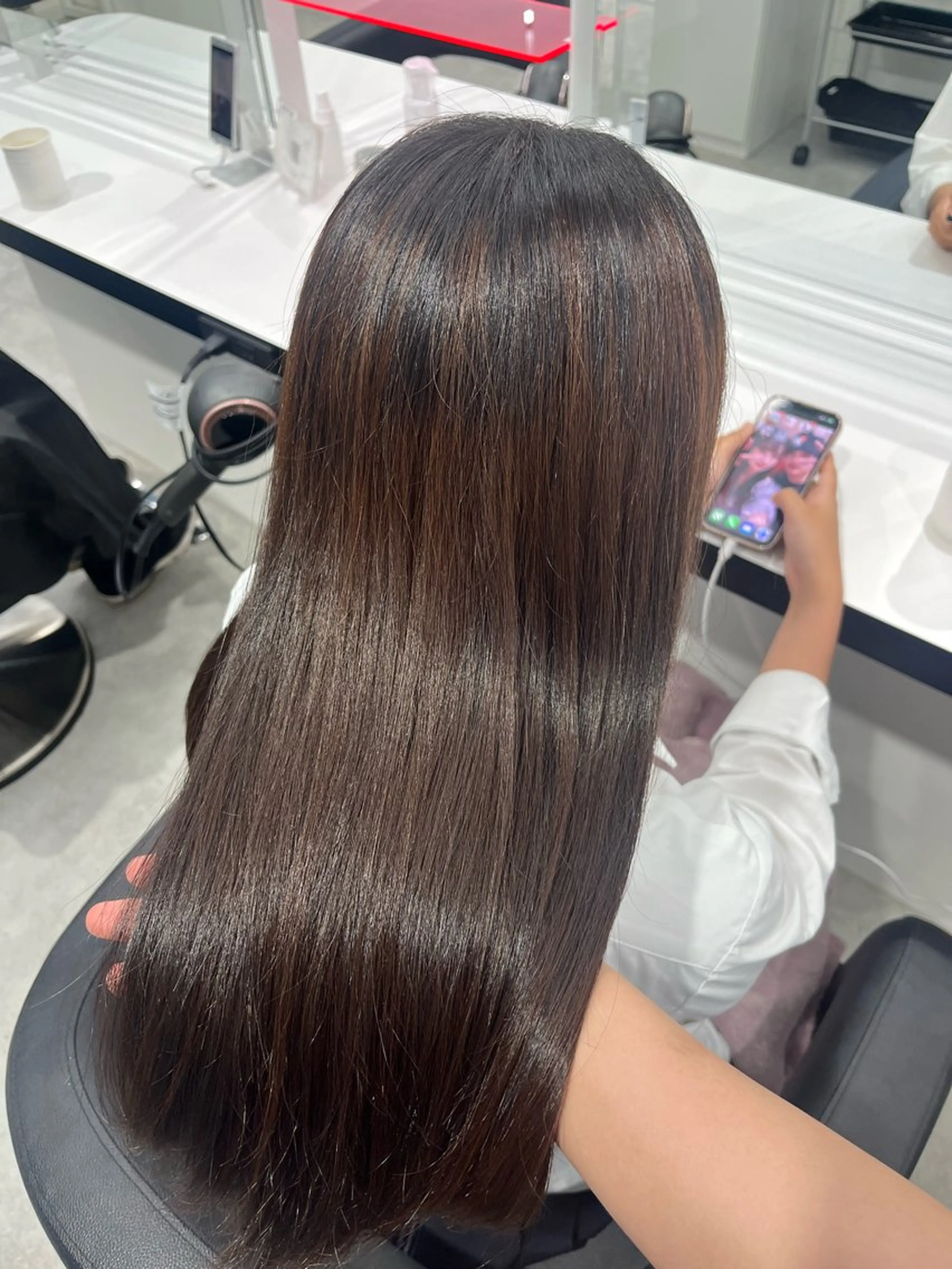 ロング カラー みう/仙台/暖色/ 艶髪/顔周りカット/のヘアスタイル