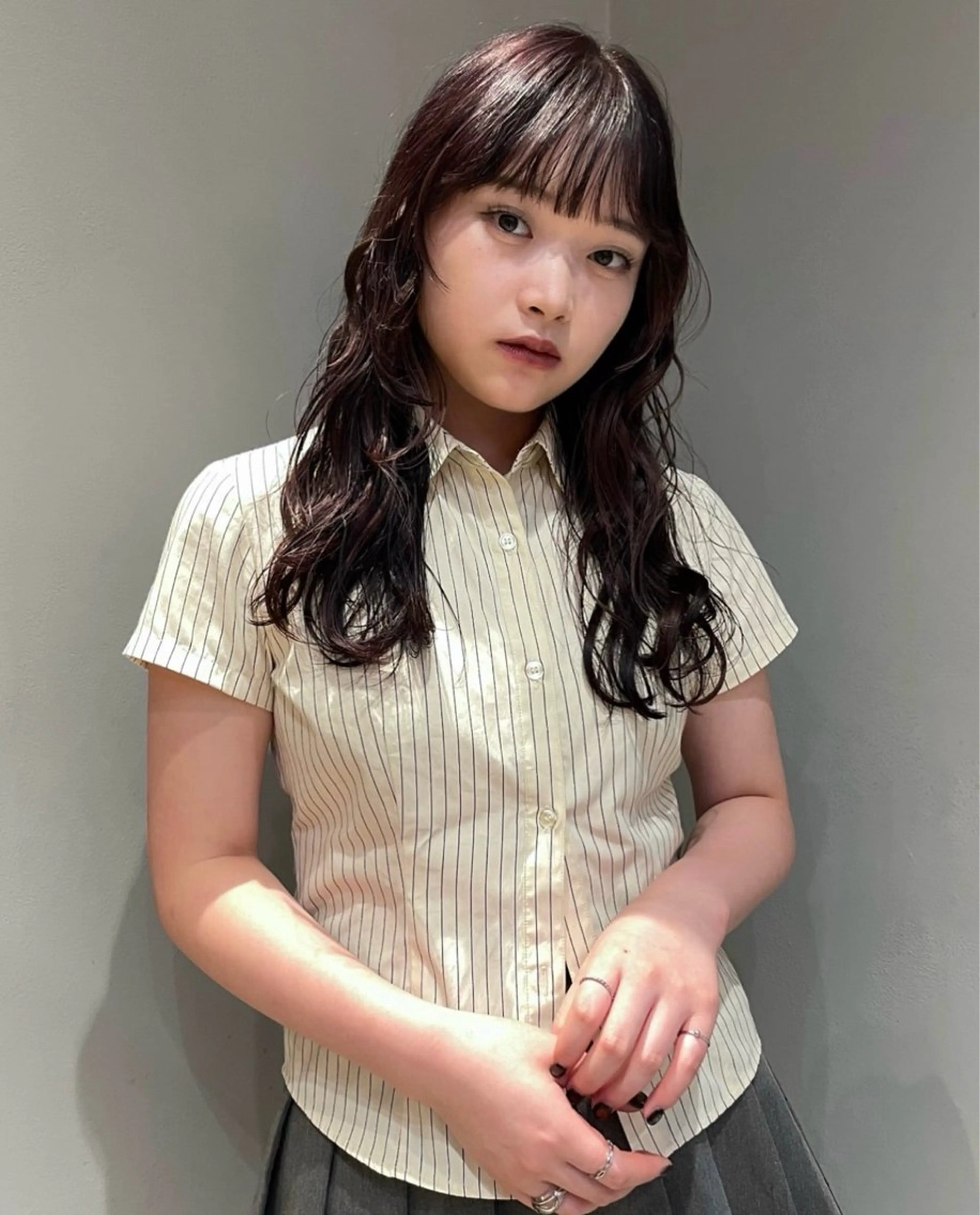 ロング パーマ ナチュラルパーマ🌀 あきとのヘアスタイル