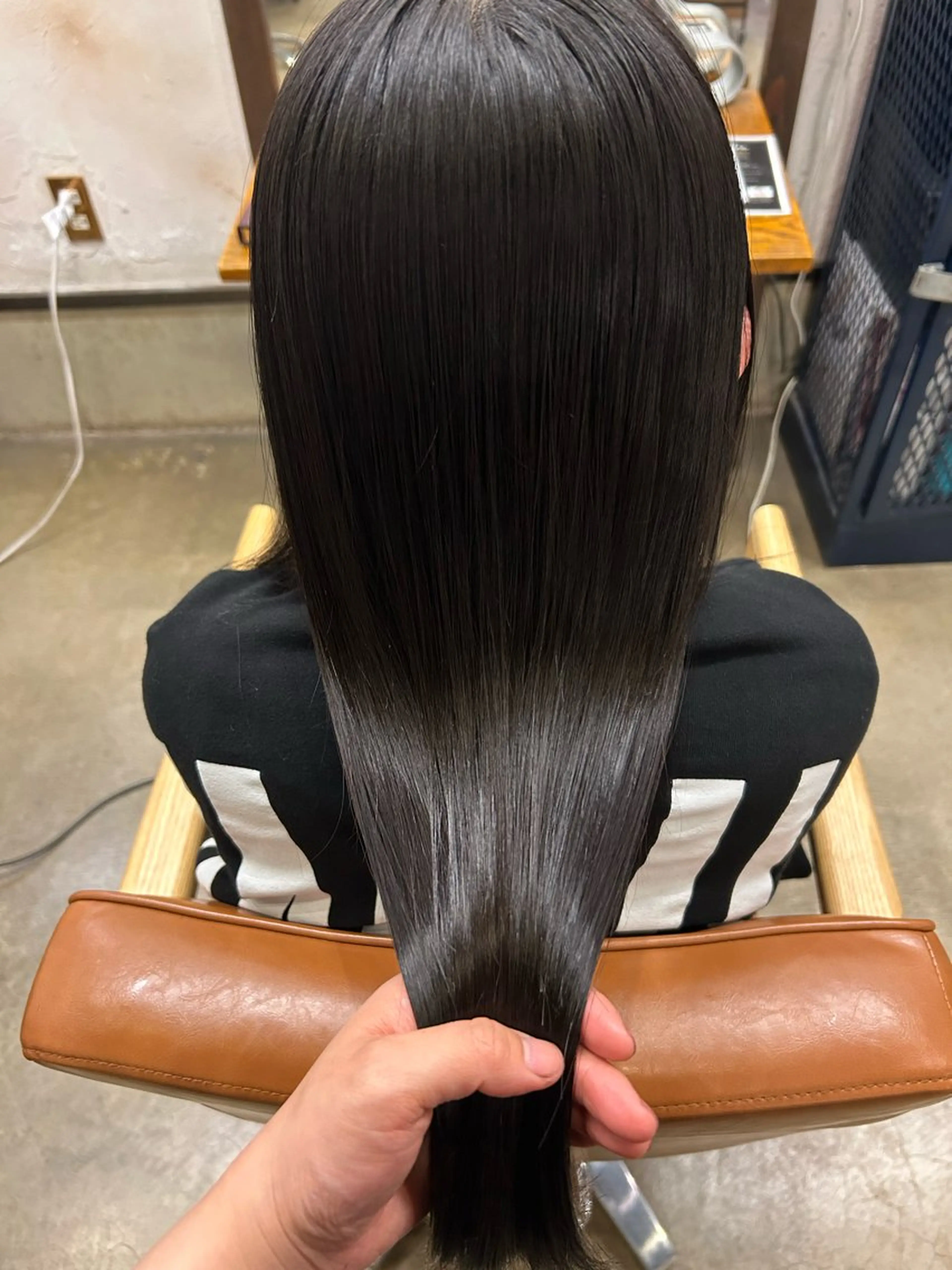 ロング 縮毛矯正 トリートメント 🫧 のぞみ🫧のヘアスタイル