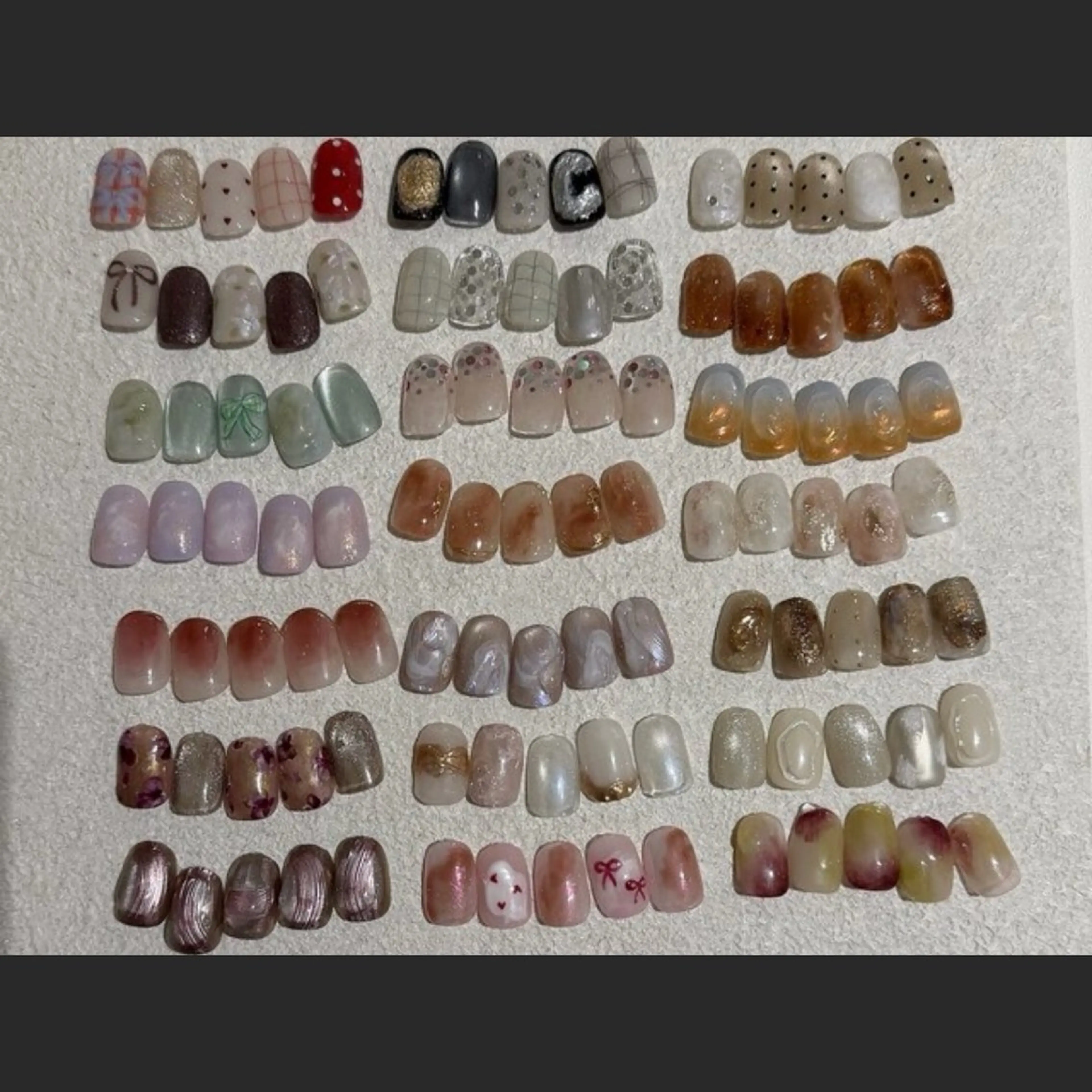 ネイル アートネイル ニュアンスネイル 春ネイル eri premiereのネイルデザイン