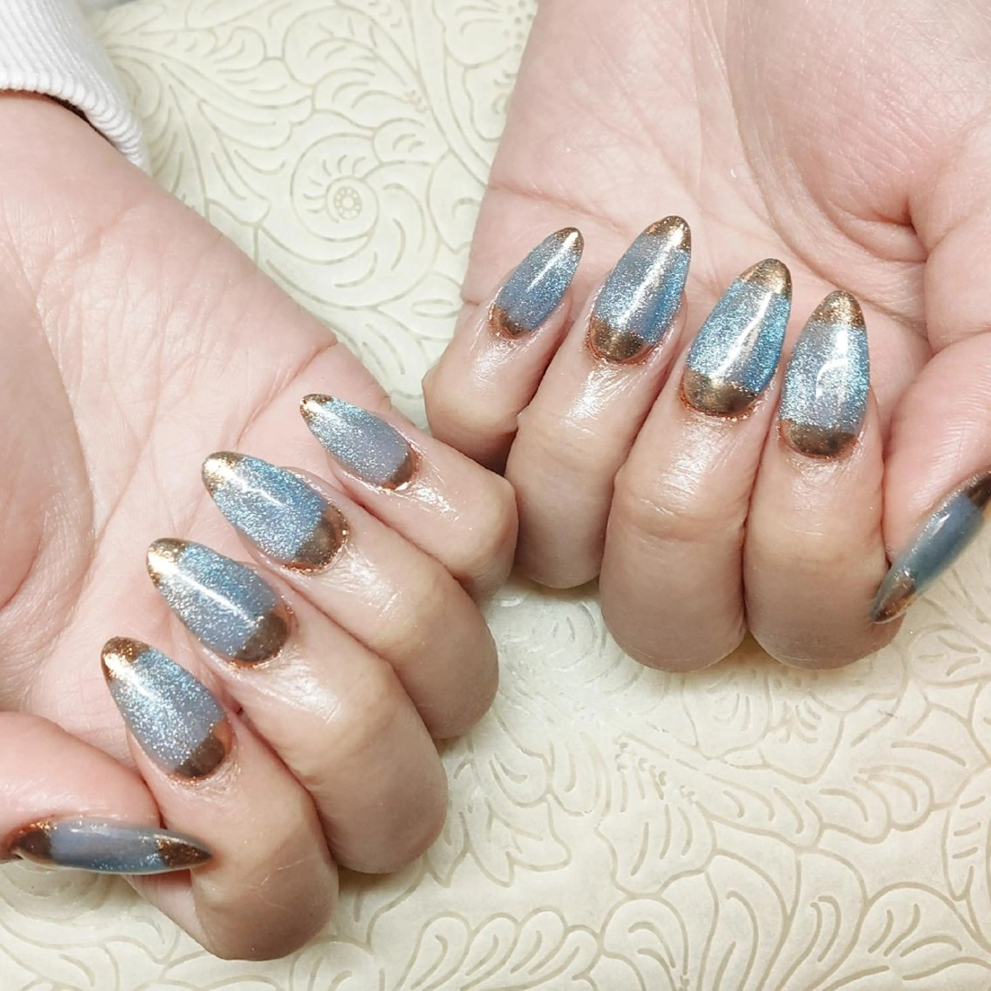 ネイル マグネットネイル ハンドネイル private nailsalonのネイルデザイン