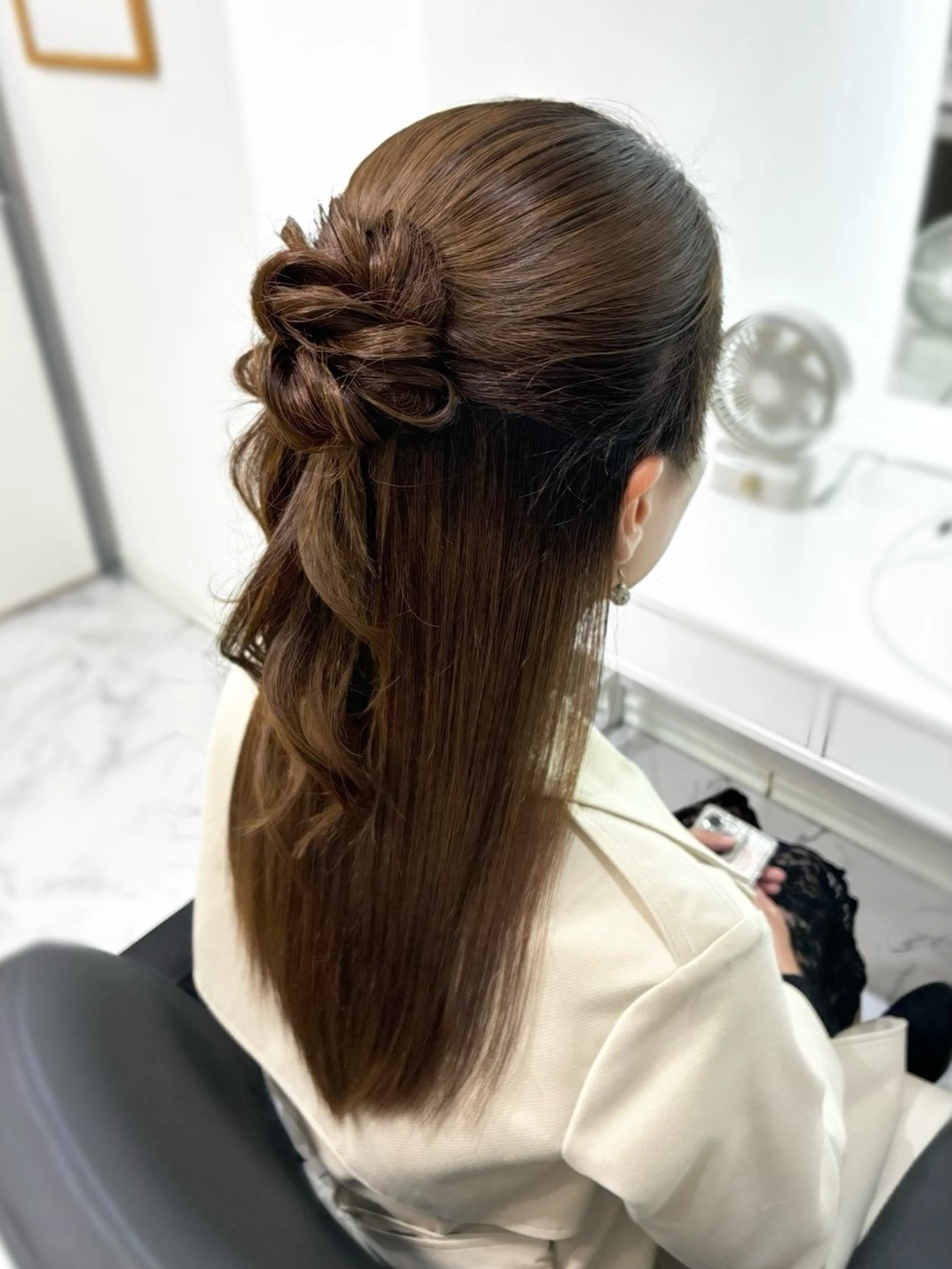 ロング ヘアアレンジ ヘアセット ヘアセット専門店 Rのヘアスタイル