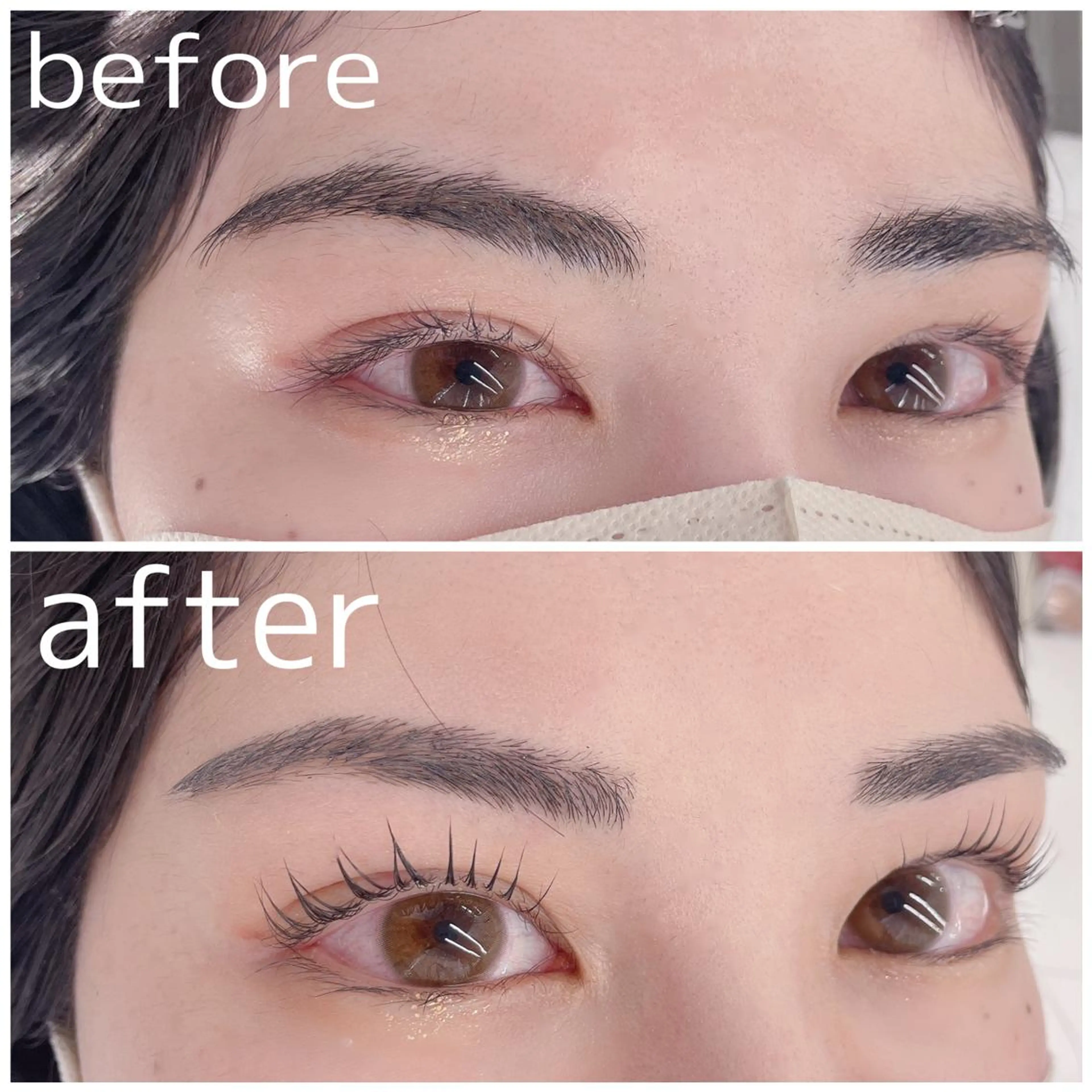 マツエク・マツパ アイブロウ マツパ 口コミ高評価✨ 安達ももかのマツエク・マツパデザイン