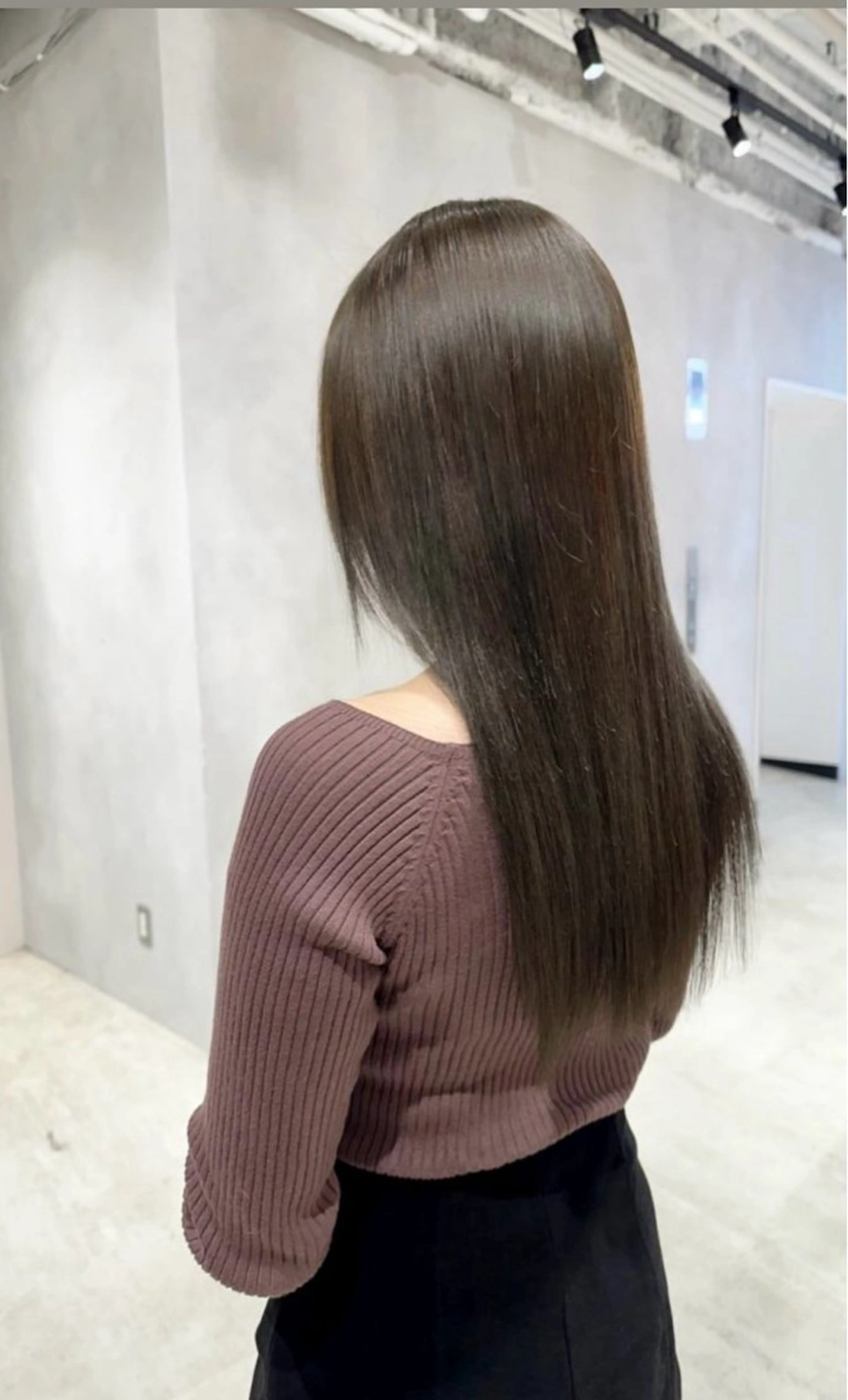 ロング カット ヘアカラー トリートメント PLAY Ryutaのヘアスタイル