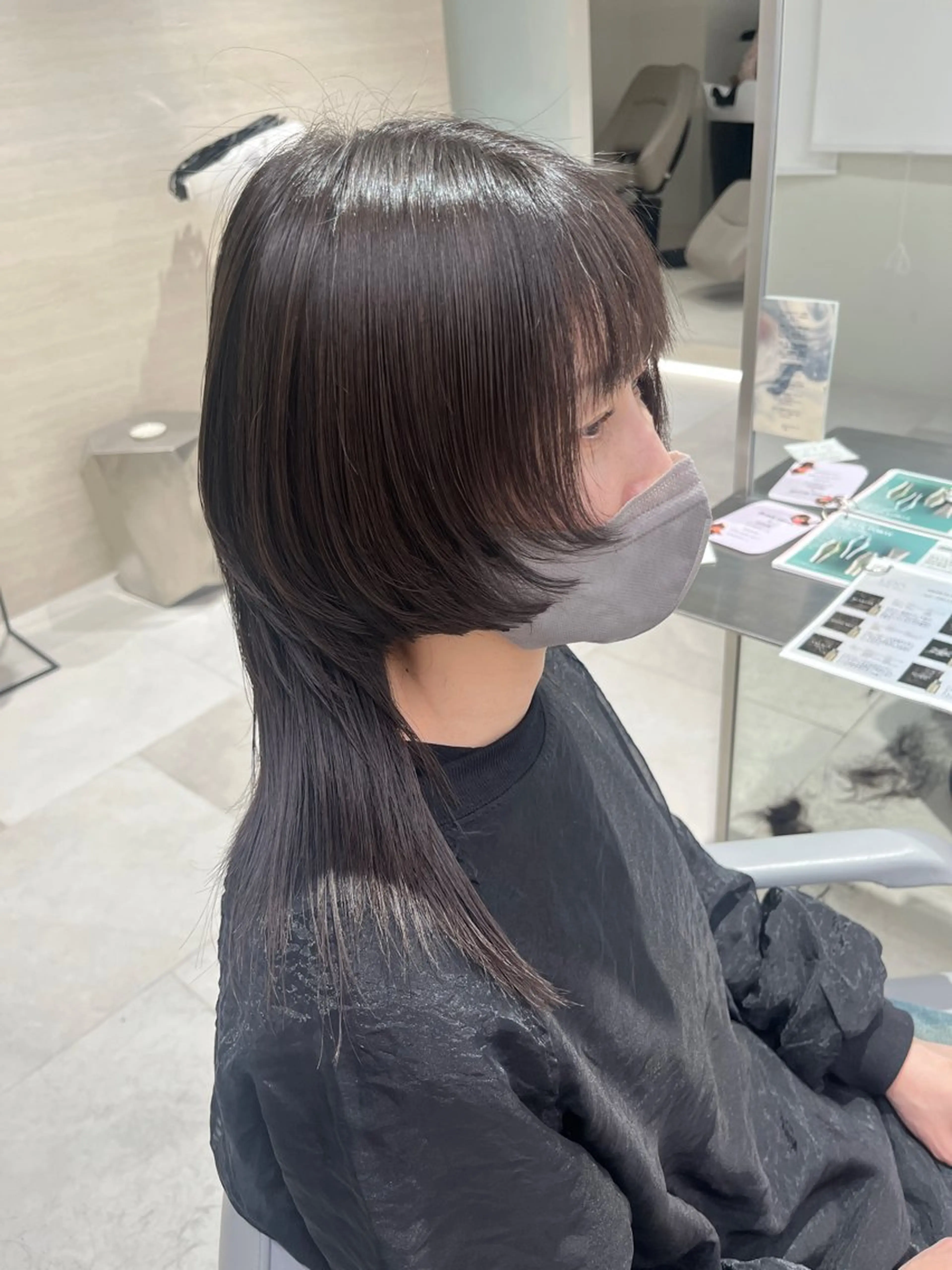 ロング ウルフカット Kaede✩.* keen立川のヘアスタイル