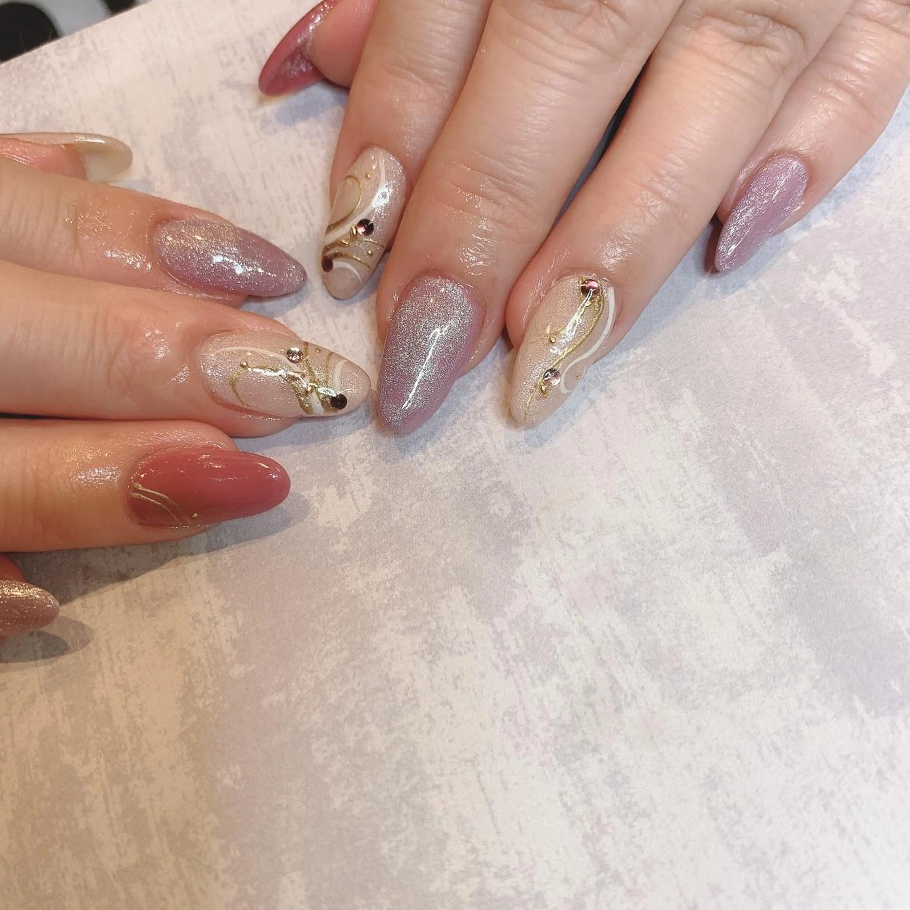 ネイル ハンドネイル フットネイル Adite nailのネイルデザイン
