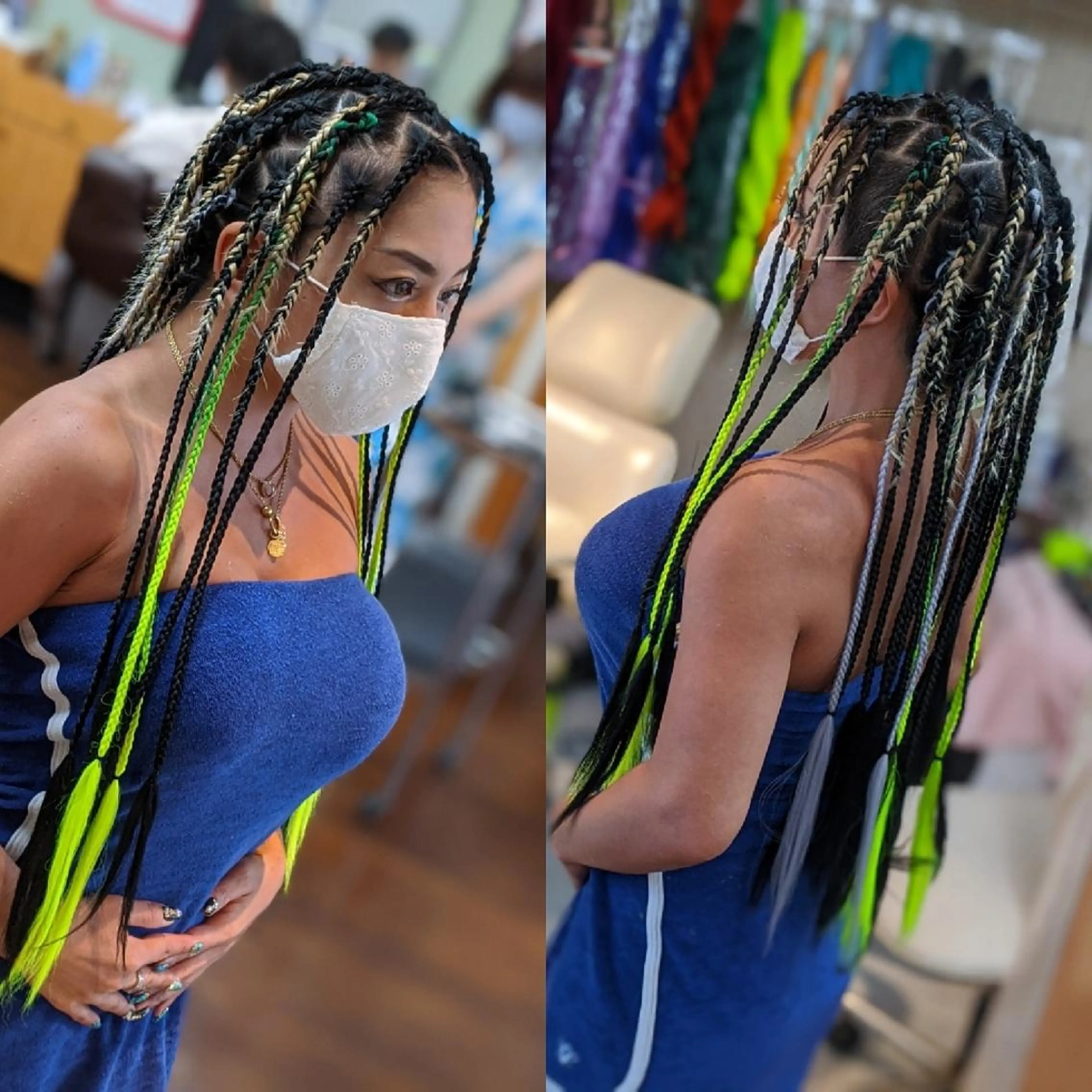 ロング ヘアアレンジ エクステ scamp ★のヘアスタイル