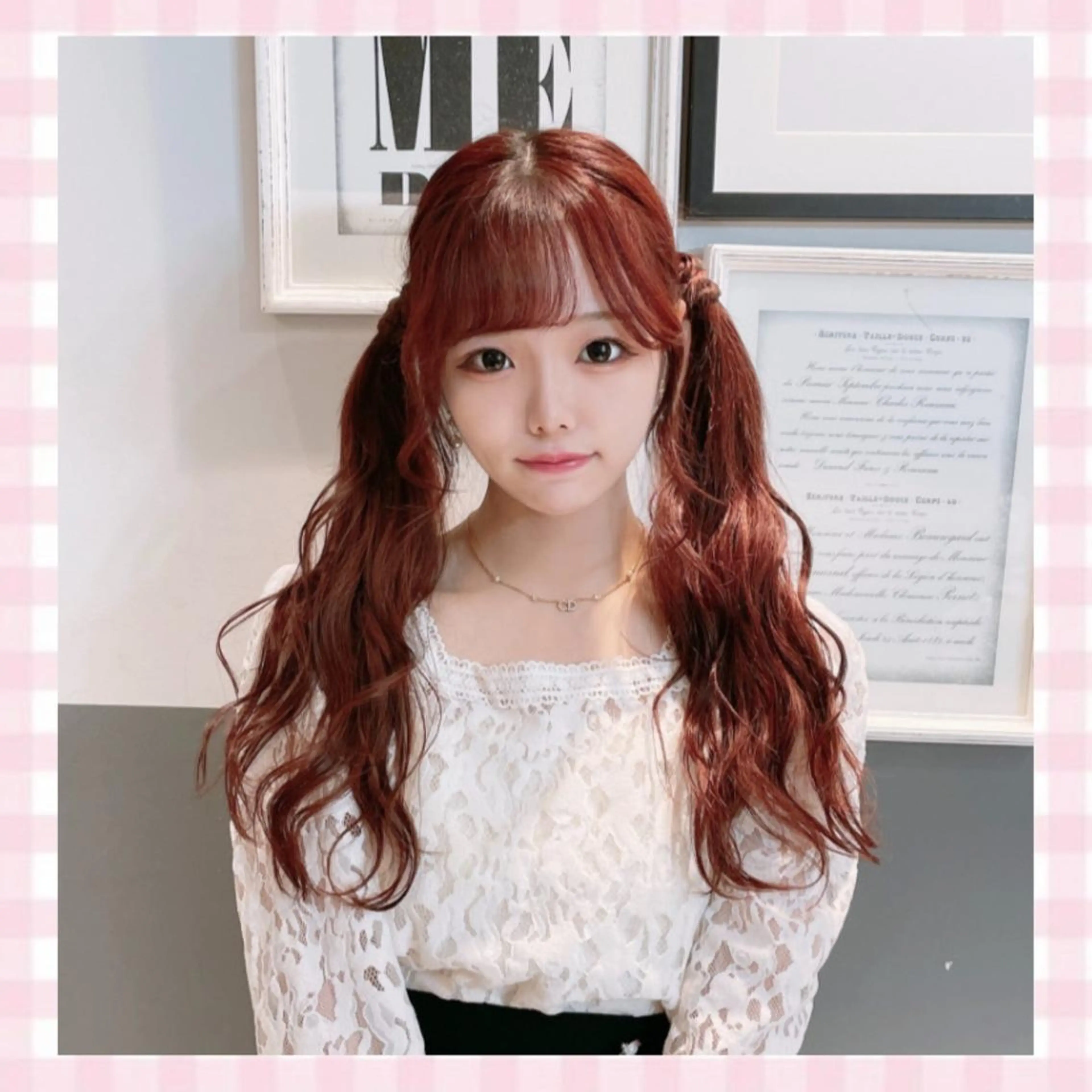 ロング ヘアアレンジ 💗ガーリーヘア🎀 saki💗のヘアスタイル