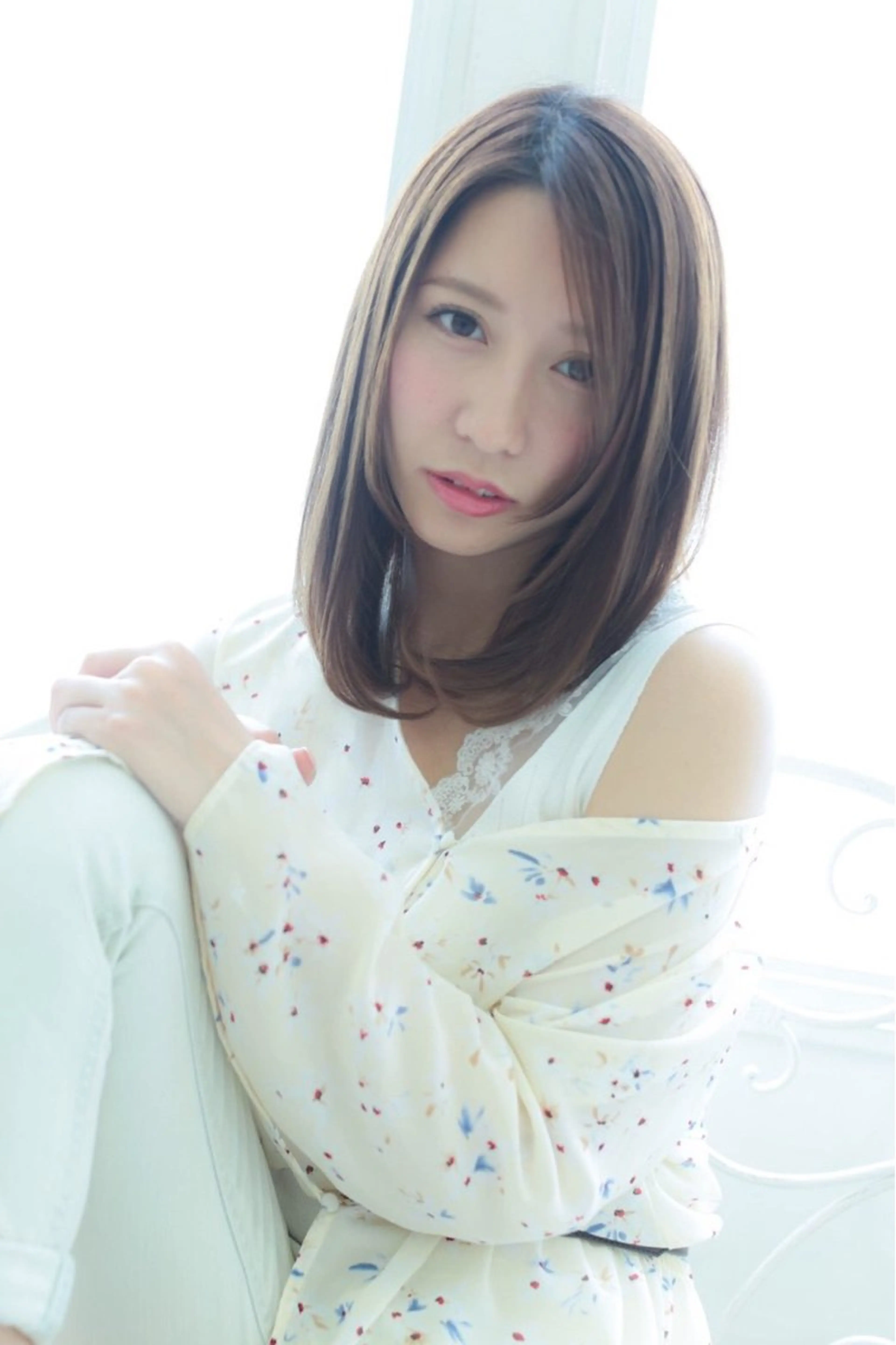 ミディアム カトウ ジュンヤのヘアスタイル