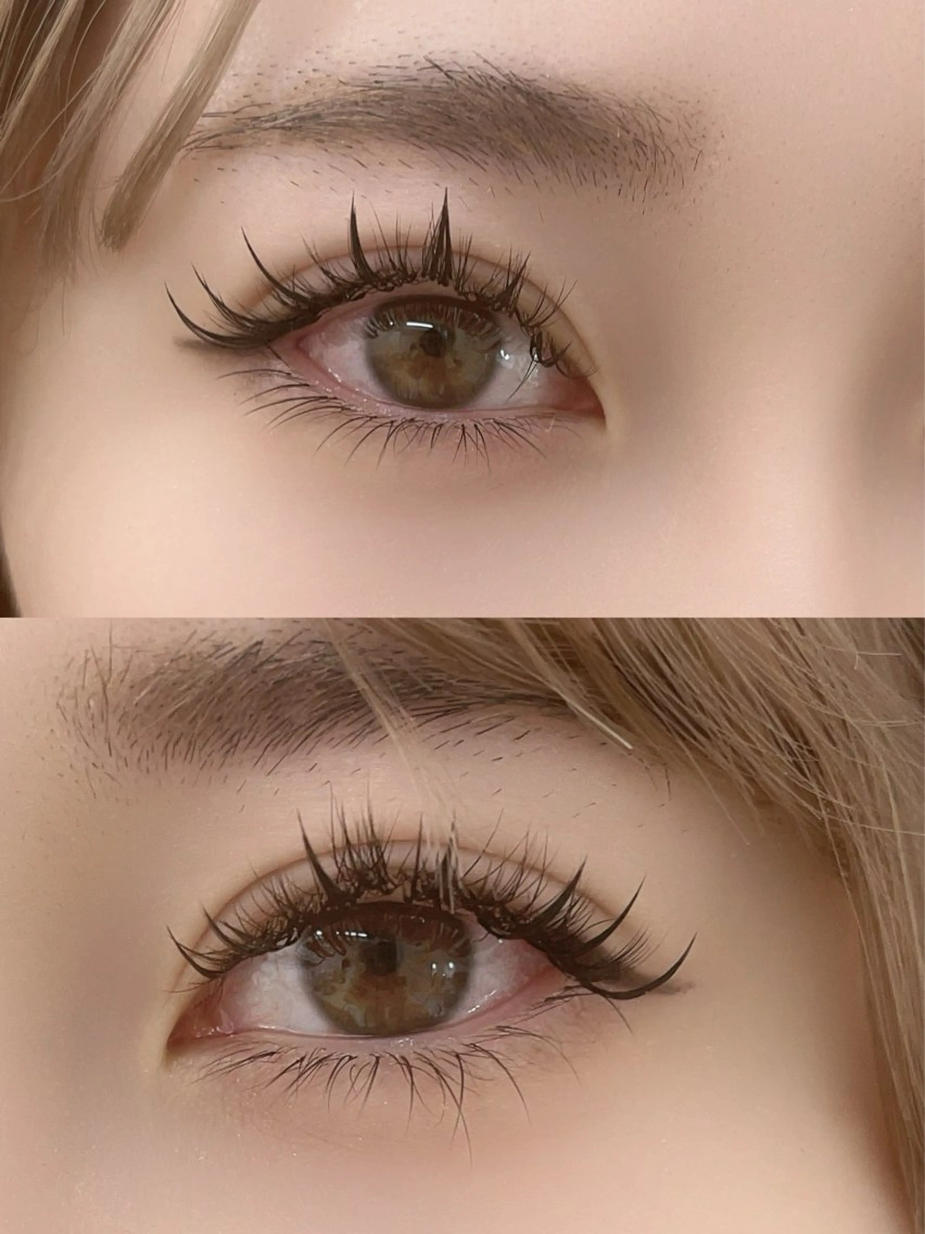 マツエク・マツパ ゆり愛❤️ラツシユ AURAのマツエク・マツパデザイン