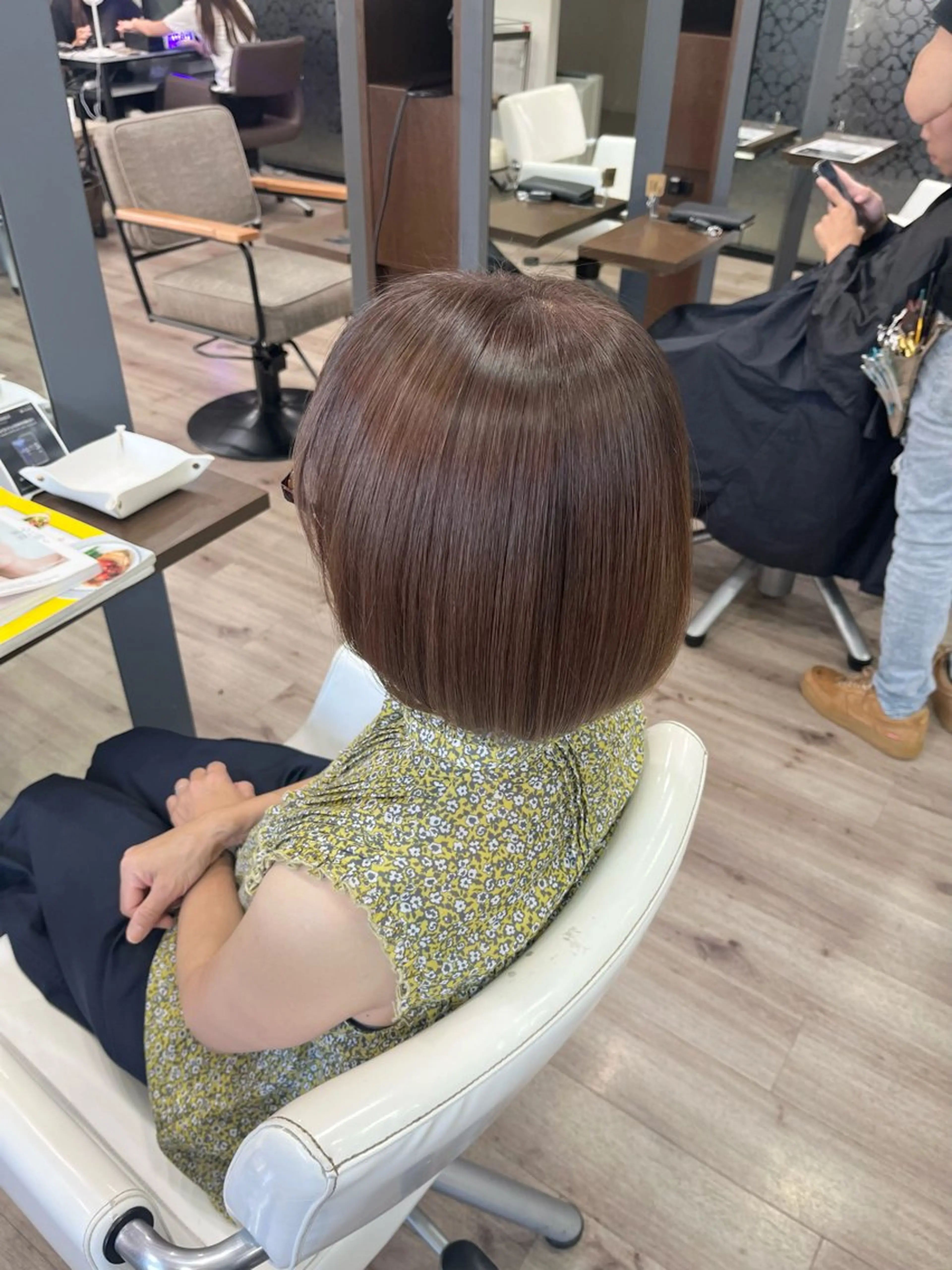【ご新規様限定✨】ツヤカラー+トリートメントの写真