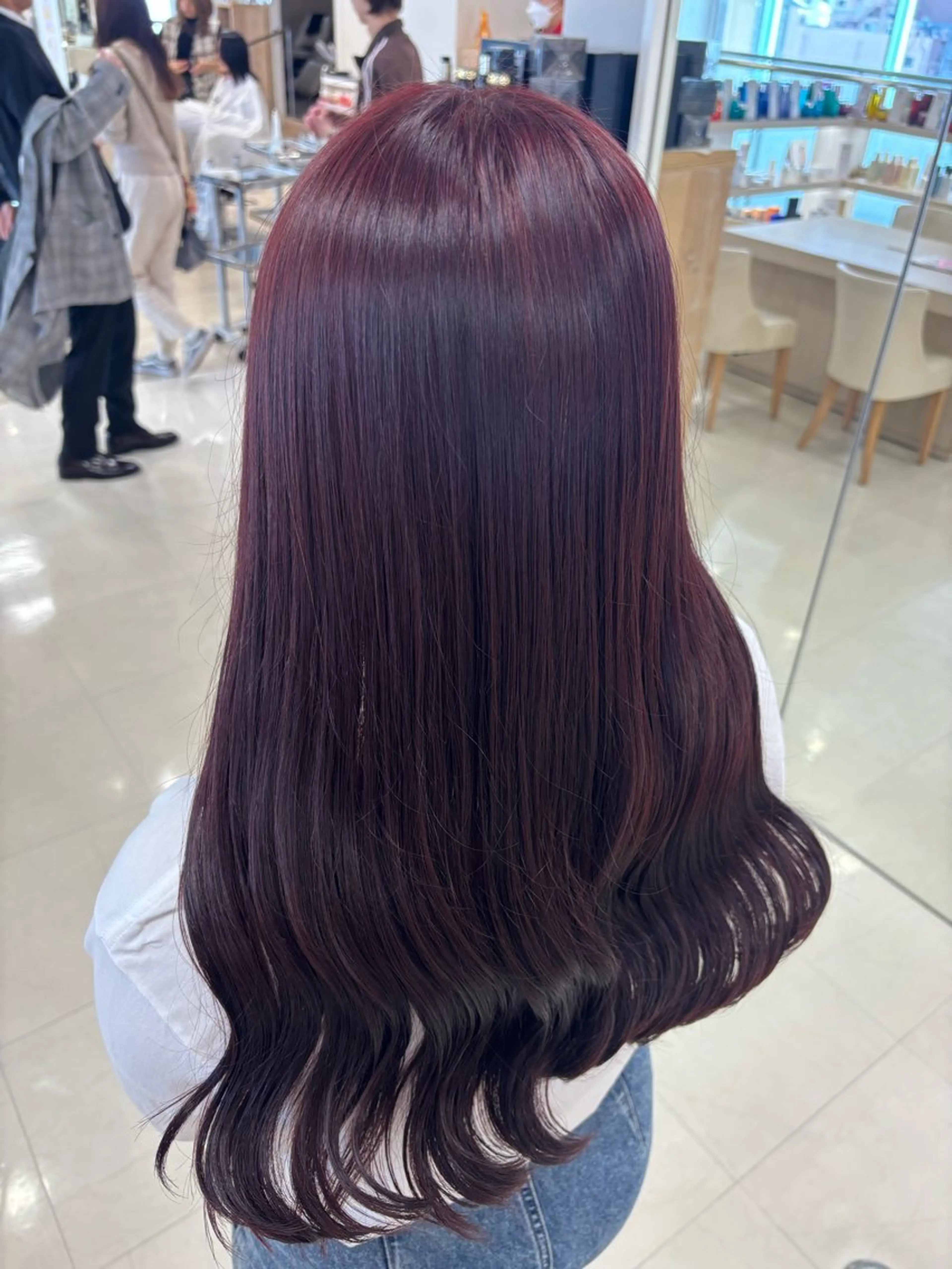 【ミニモ学割】U24限定🌸艶カラー+水トリートメントの写真