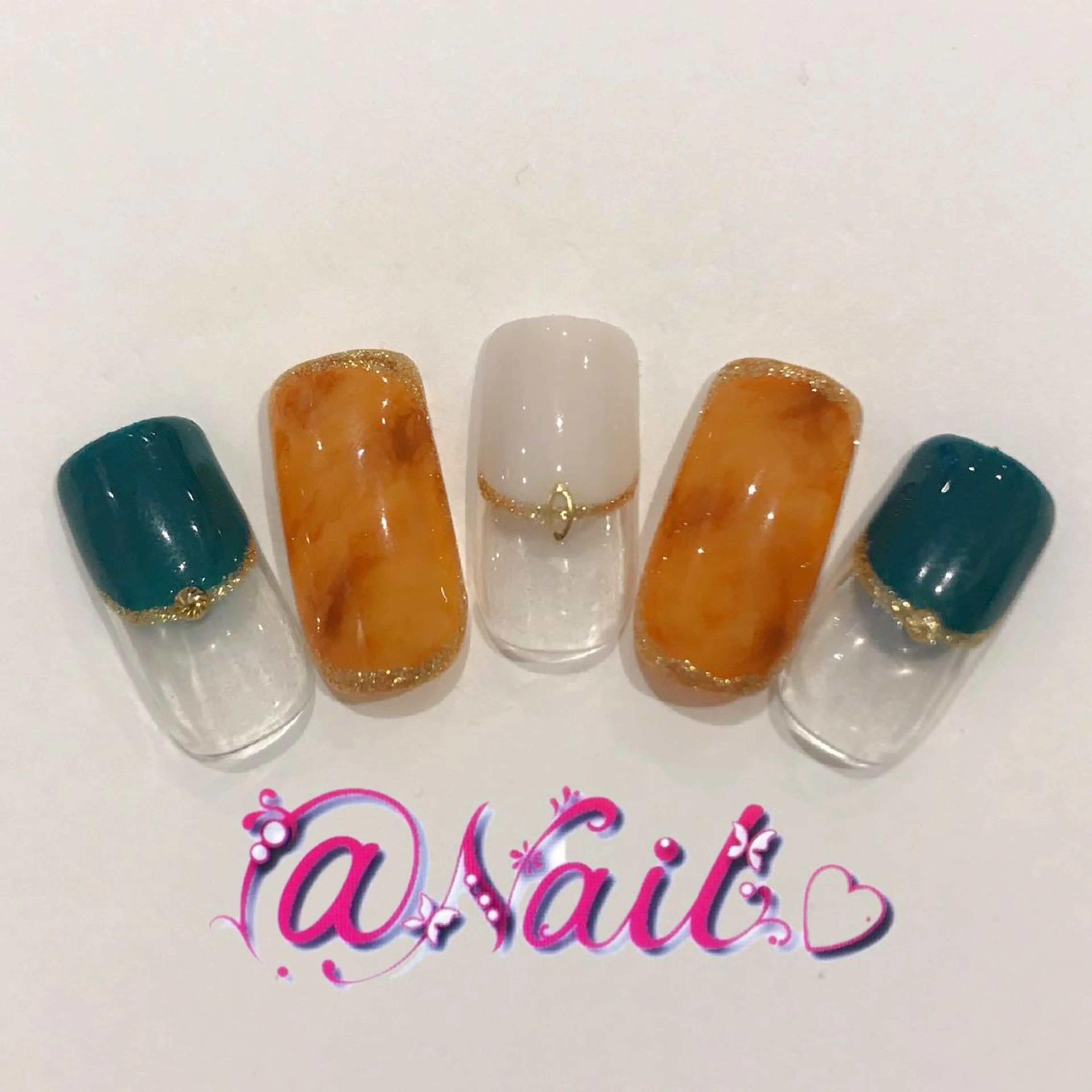 ネイル フットネイル ジェルネイル スカルプネイル 小尾 栞のネイルデザイン