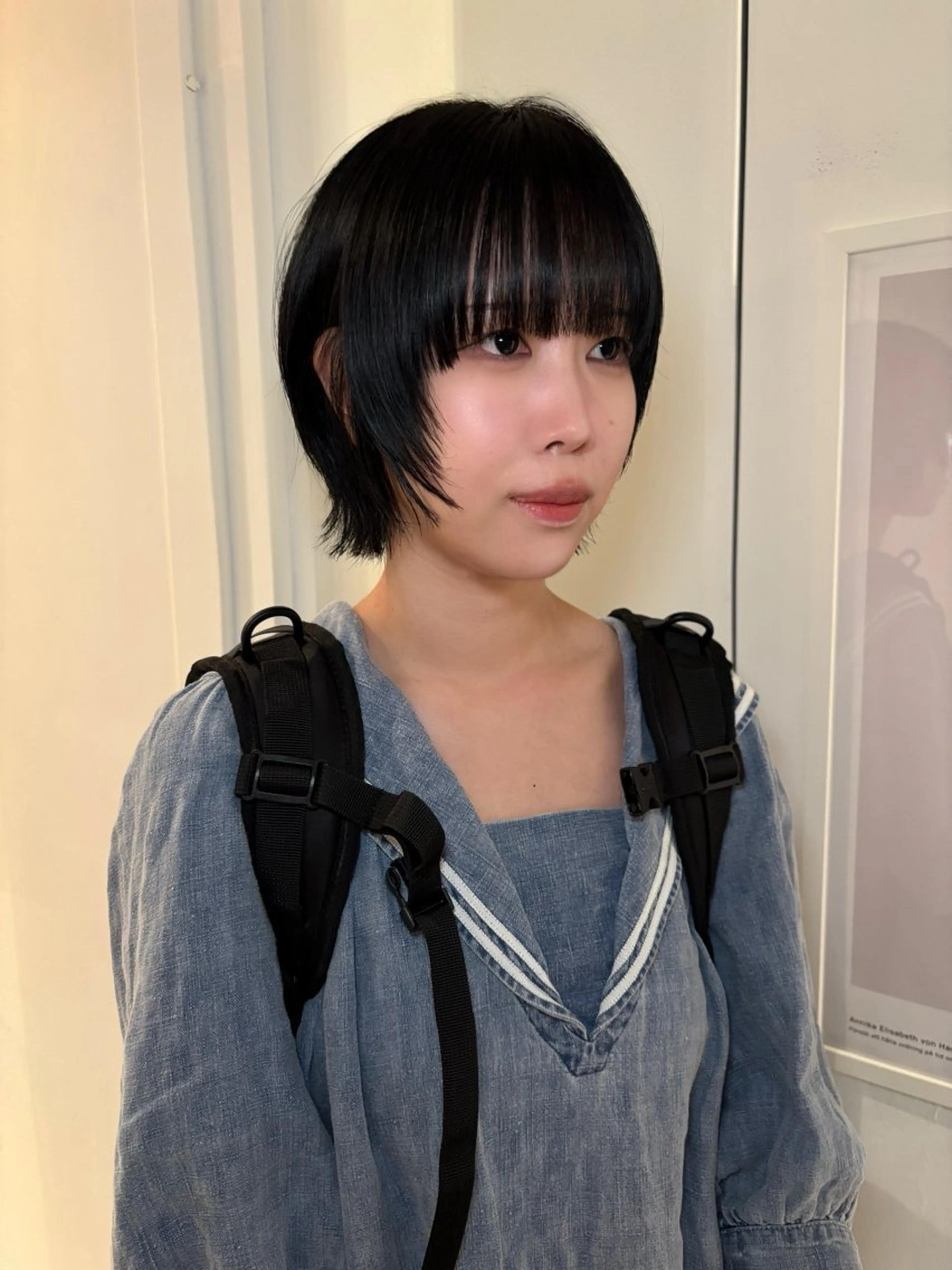 ショート riria/ボブ /透明感カラー🎀のヘアスタイル