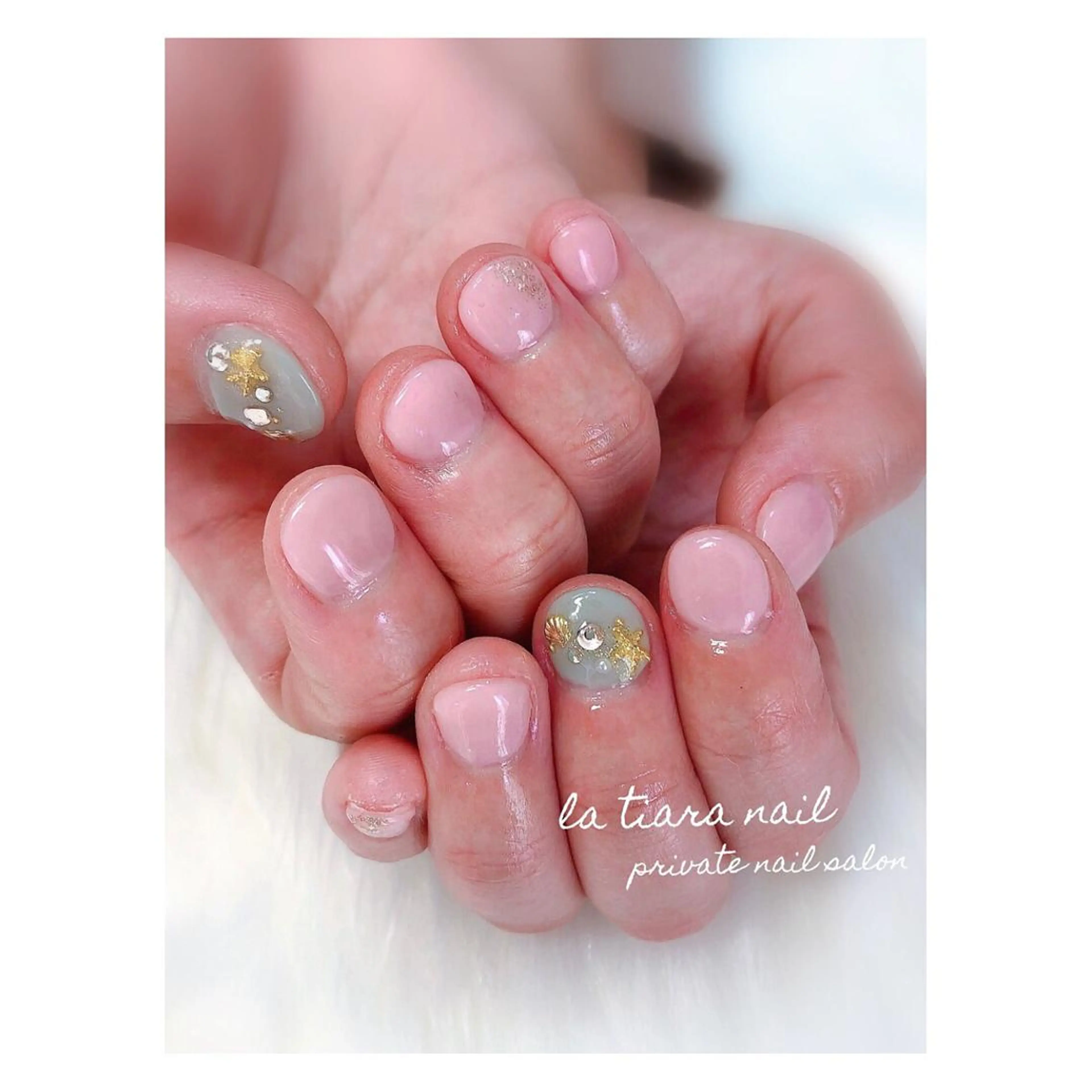 ネイル Blue bird  nailのネイルデザイン