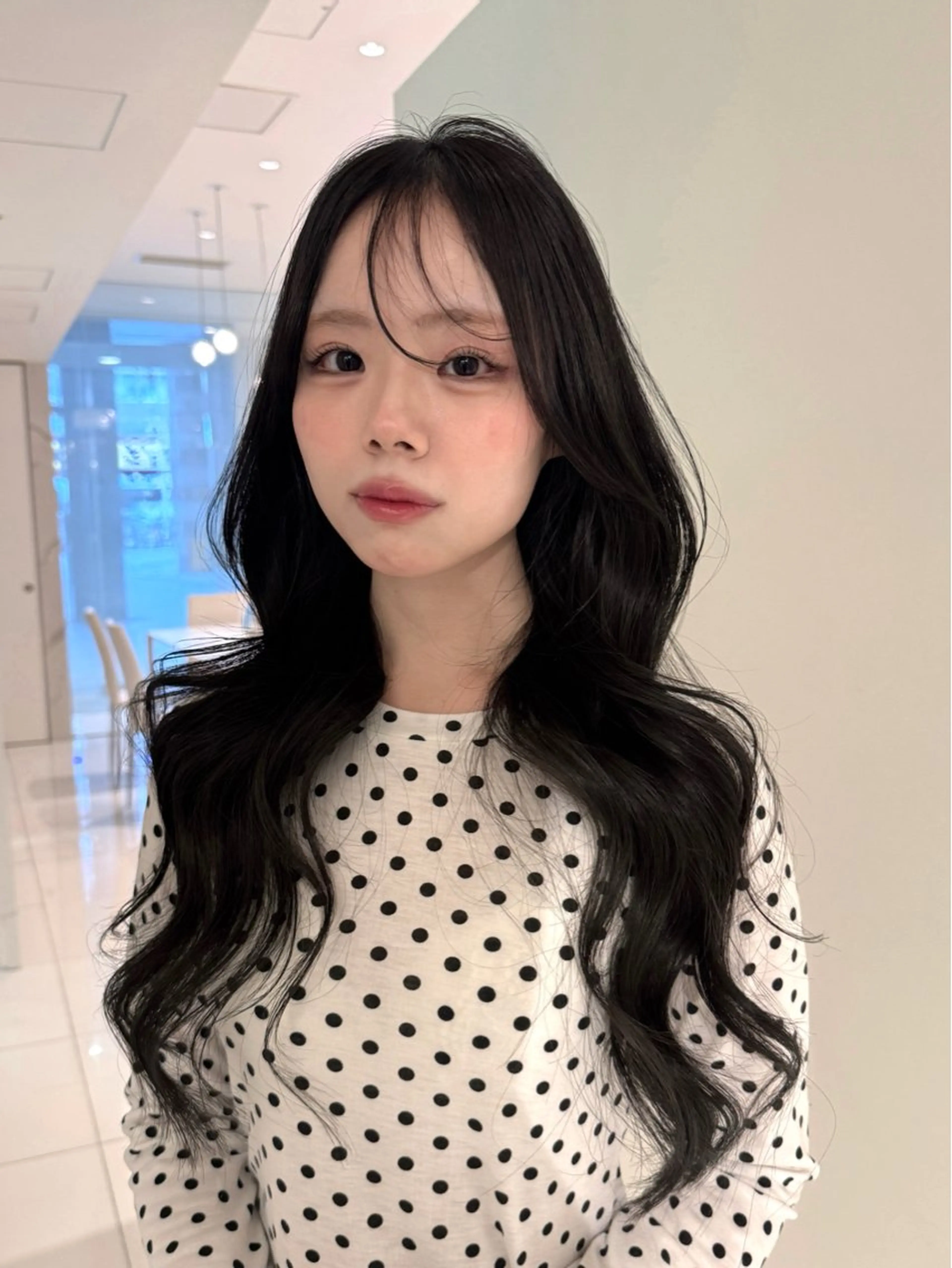 ロング 透明感カラーＷカラー 🫧/つばめのヘアスタイル