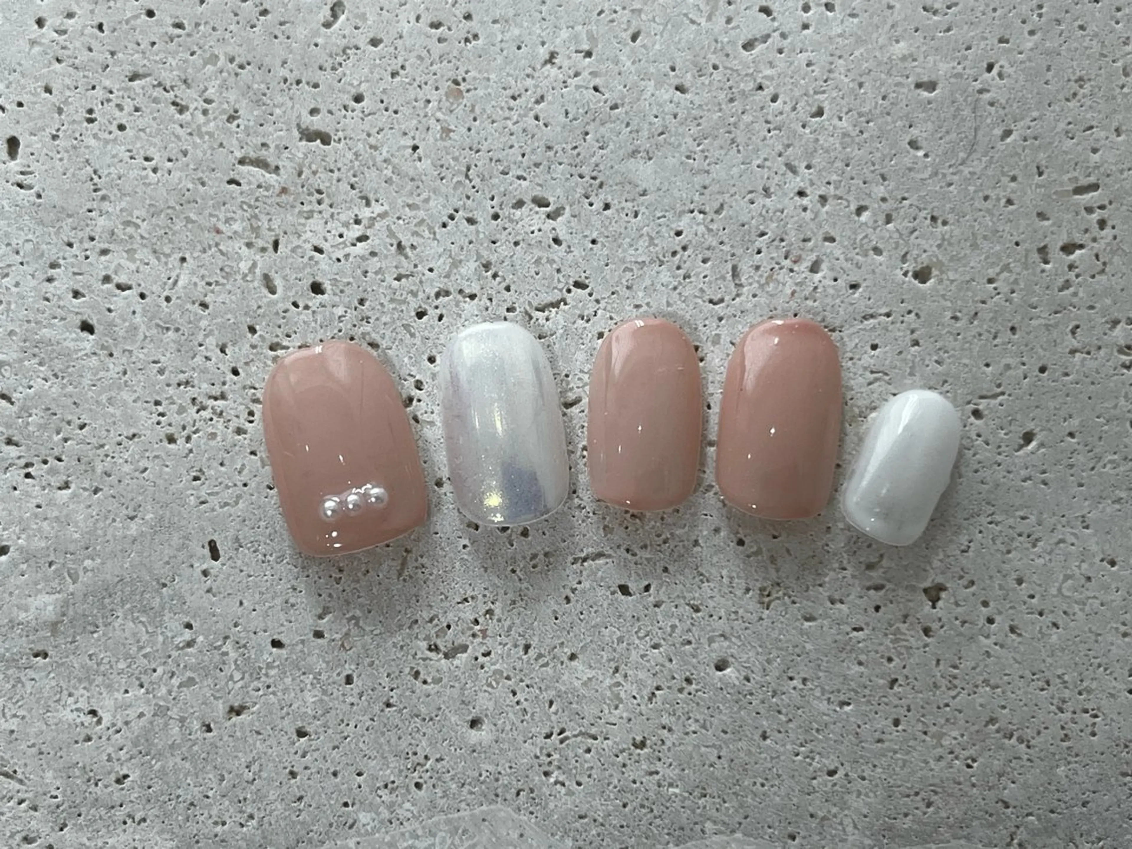 ネイル アートネイル シンプルネイル Chamuel 三輪のネイルデザイン