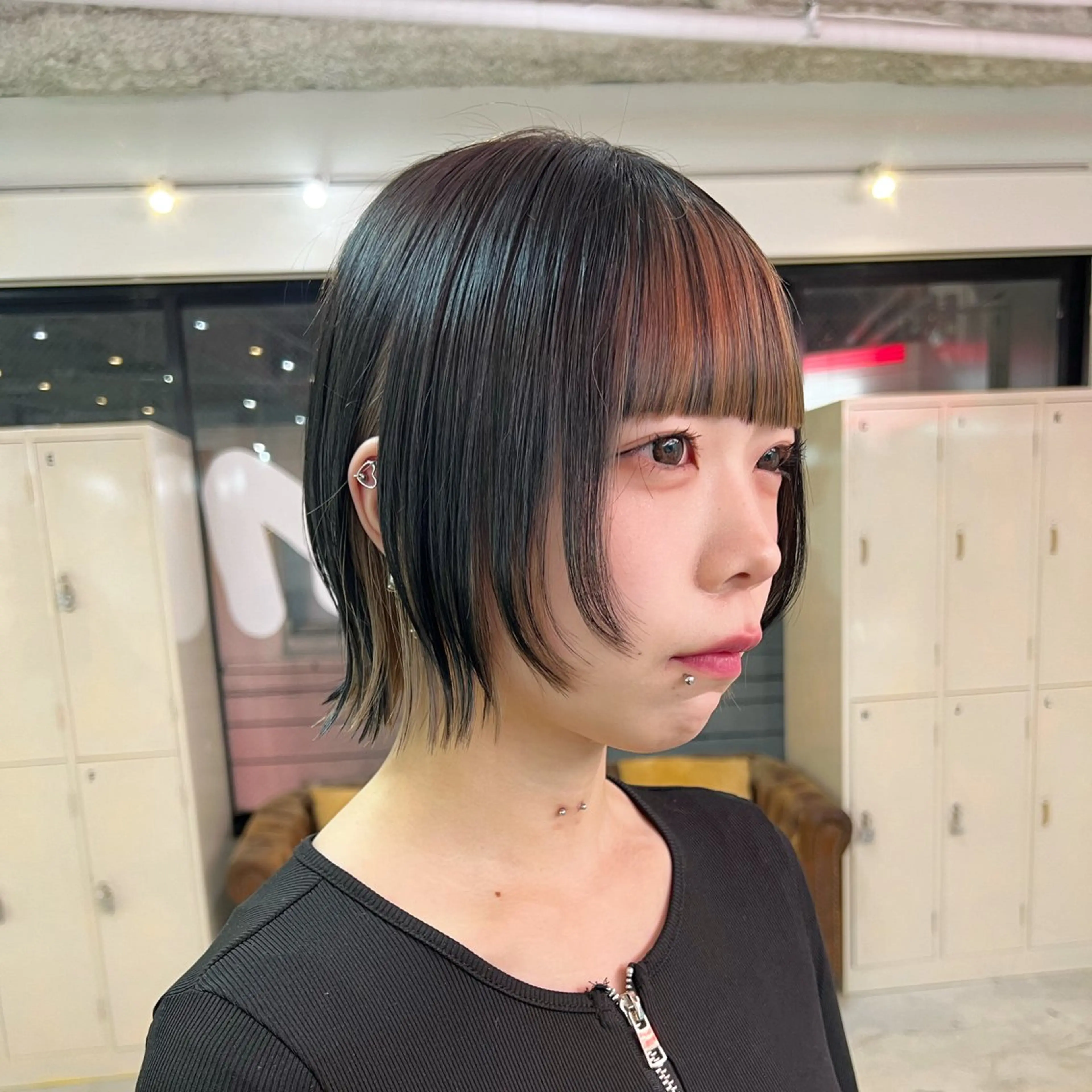 ミディアム カット 💥ウルフカット デザインあんな💥のヘアスタイル