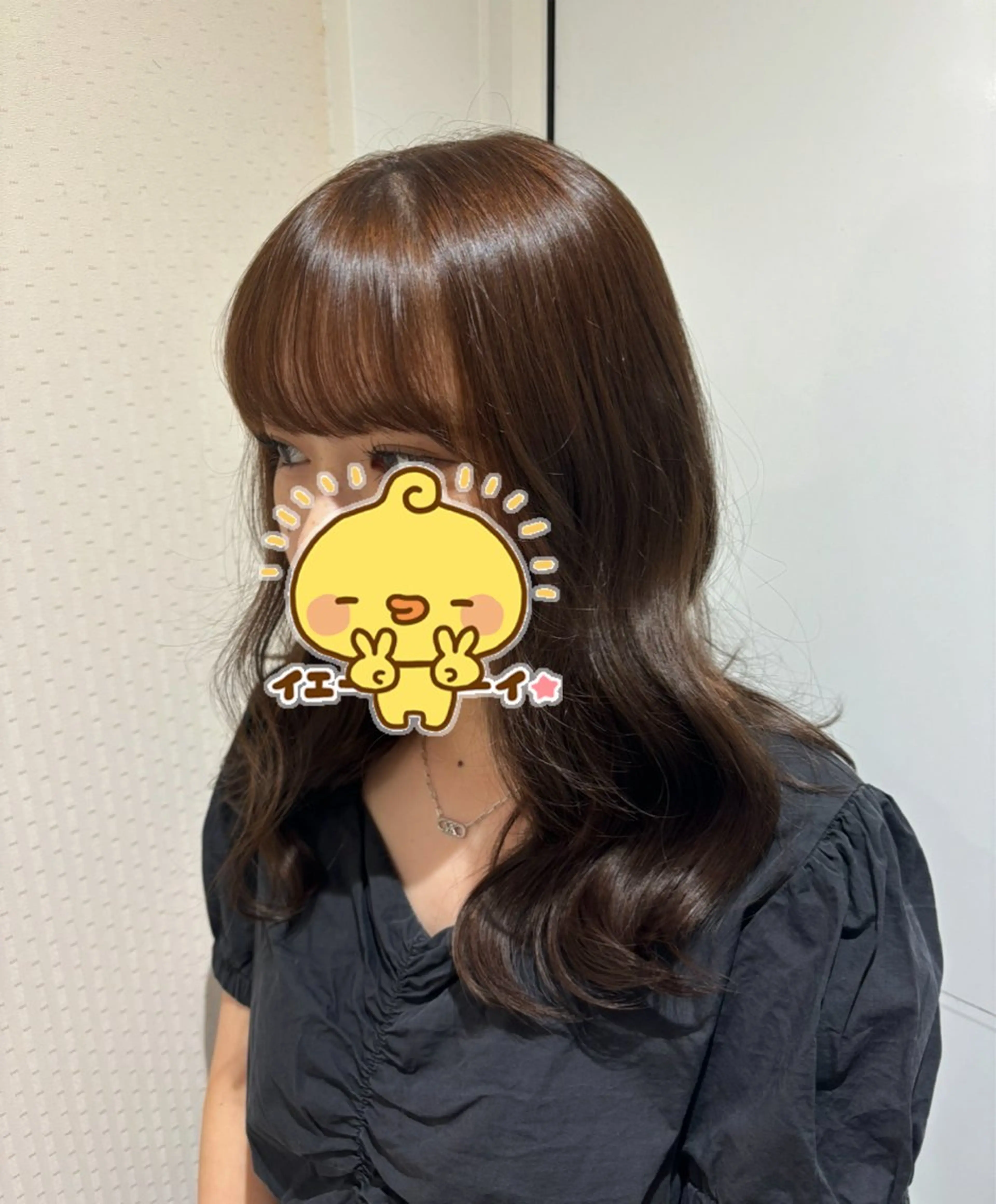 カラー ベージュカラー ヘアカラー Les Saisons EX 大宮店所属・間島 叶のヘアスタイル