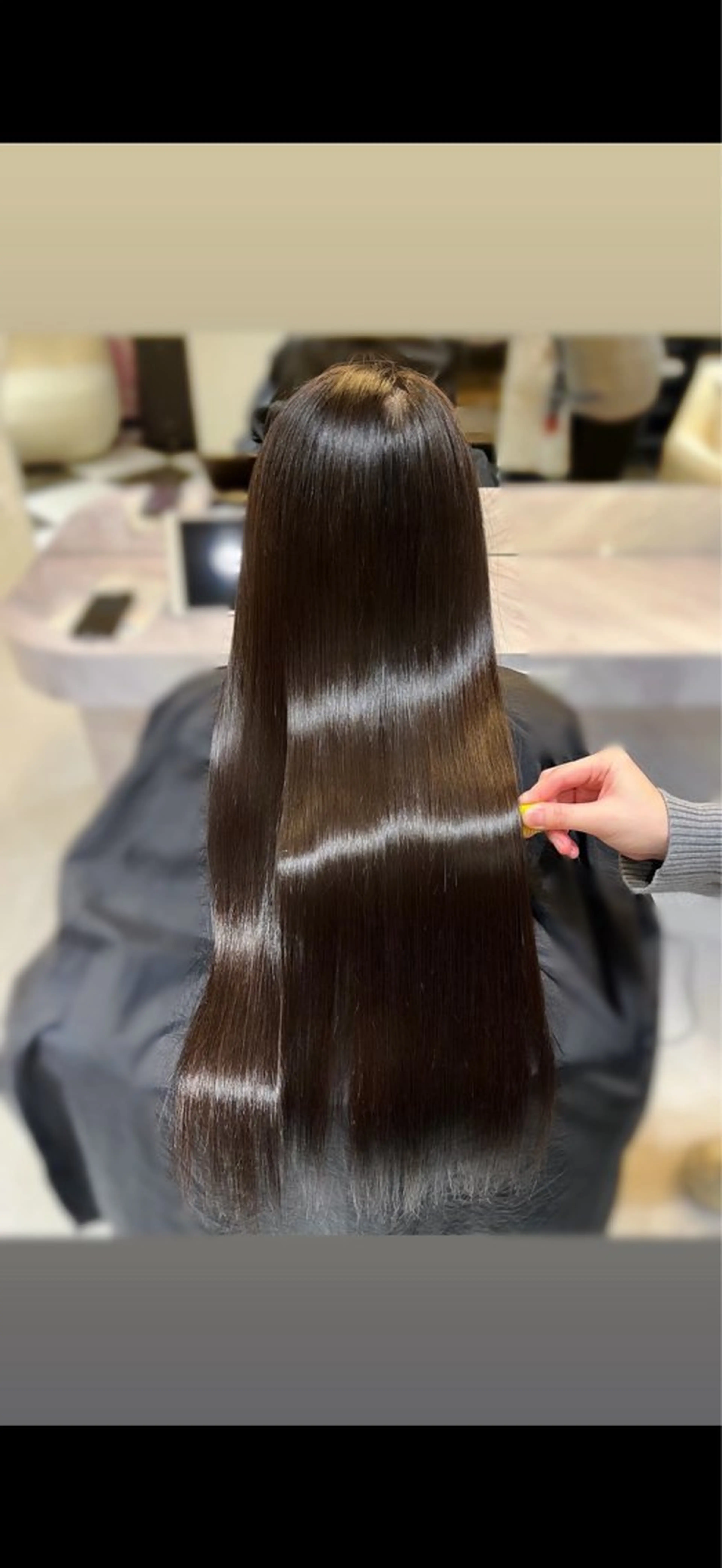 ロング 高原 瑠菜のヘアスタイル