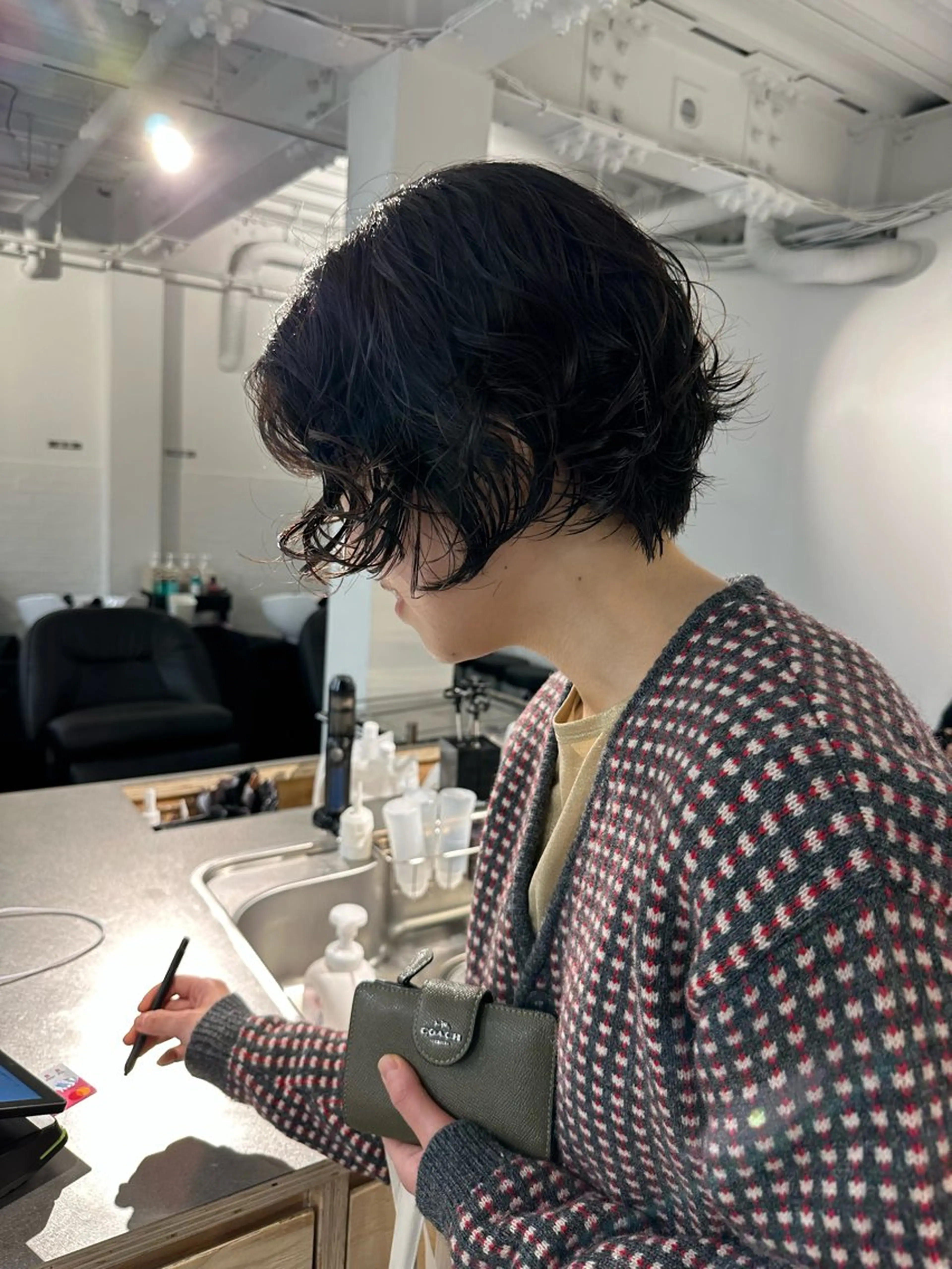 ショート パーマ カット パーマ お悩み解決パーマ hana🩰のヘアスタイル