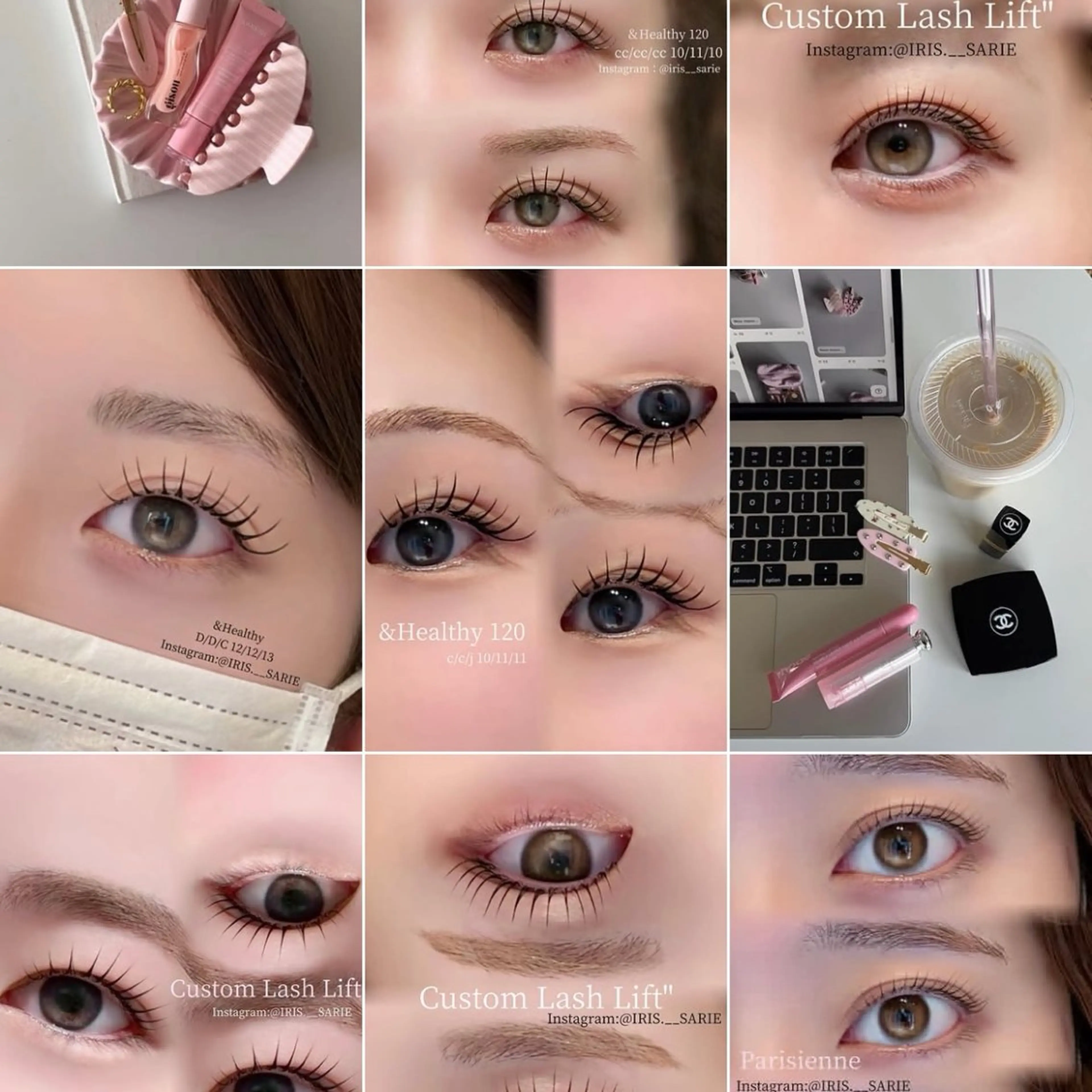 マツエク・マツパ マツパ IRIS. sarieのマツエク・マツパデザイン