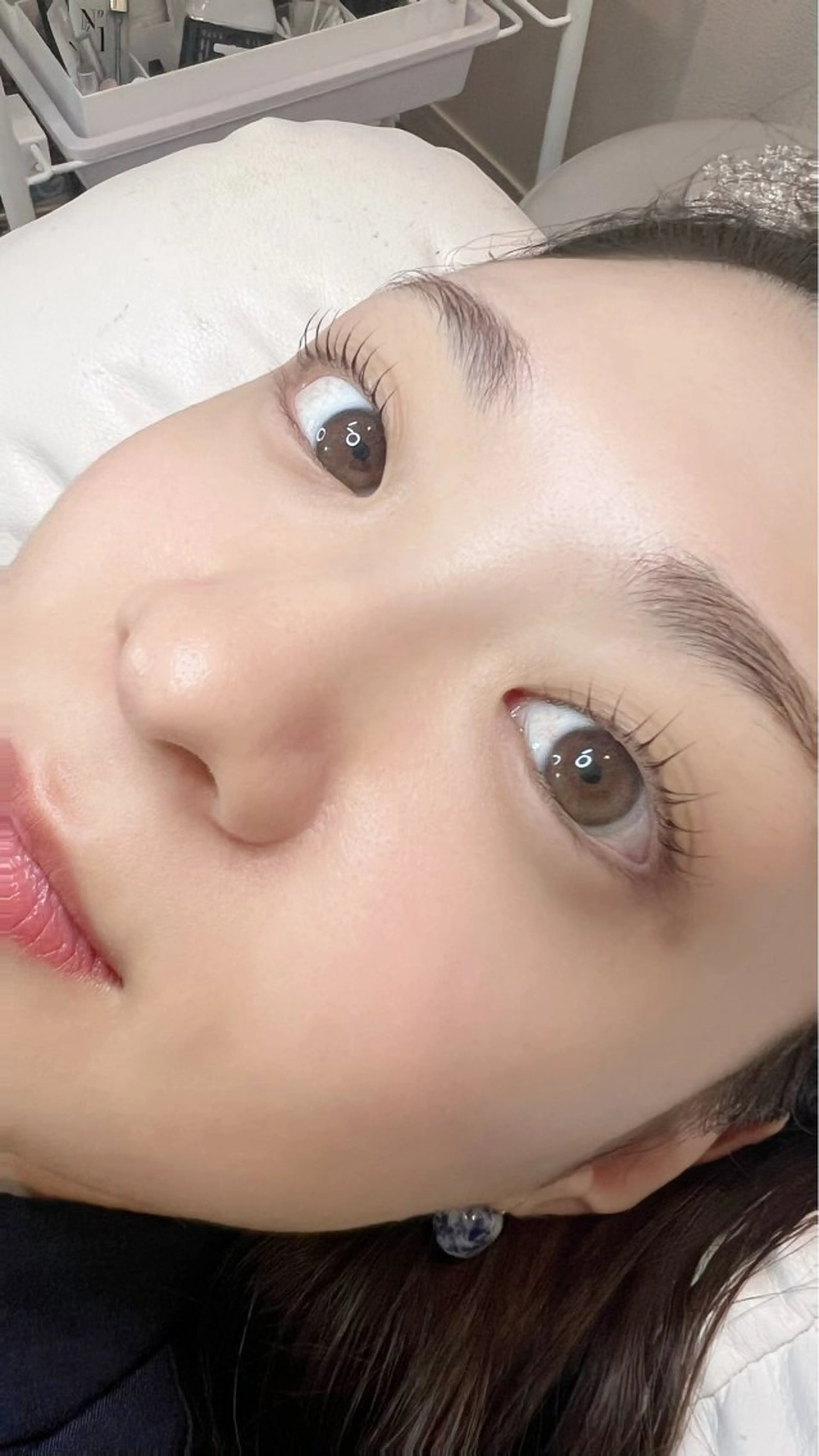 8月限定‼️パリジェンヌ✨立ち上げまつ毛✨アイシャンプー、トリートメント付きでダメージをケア✊🏻❤️‍🔥の写真