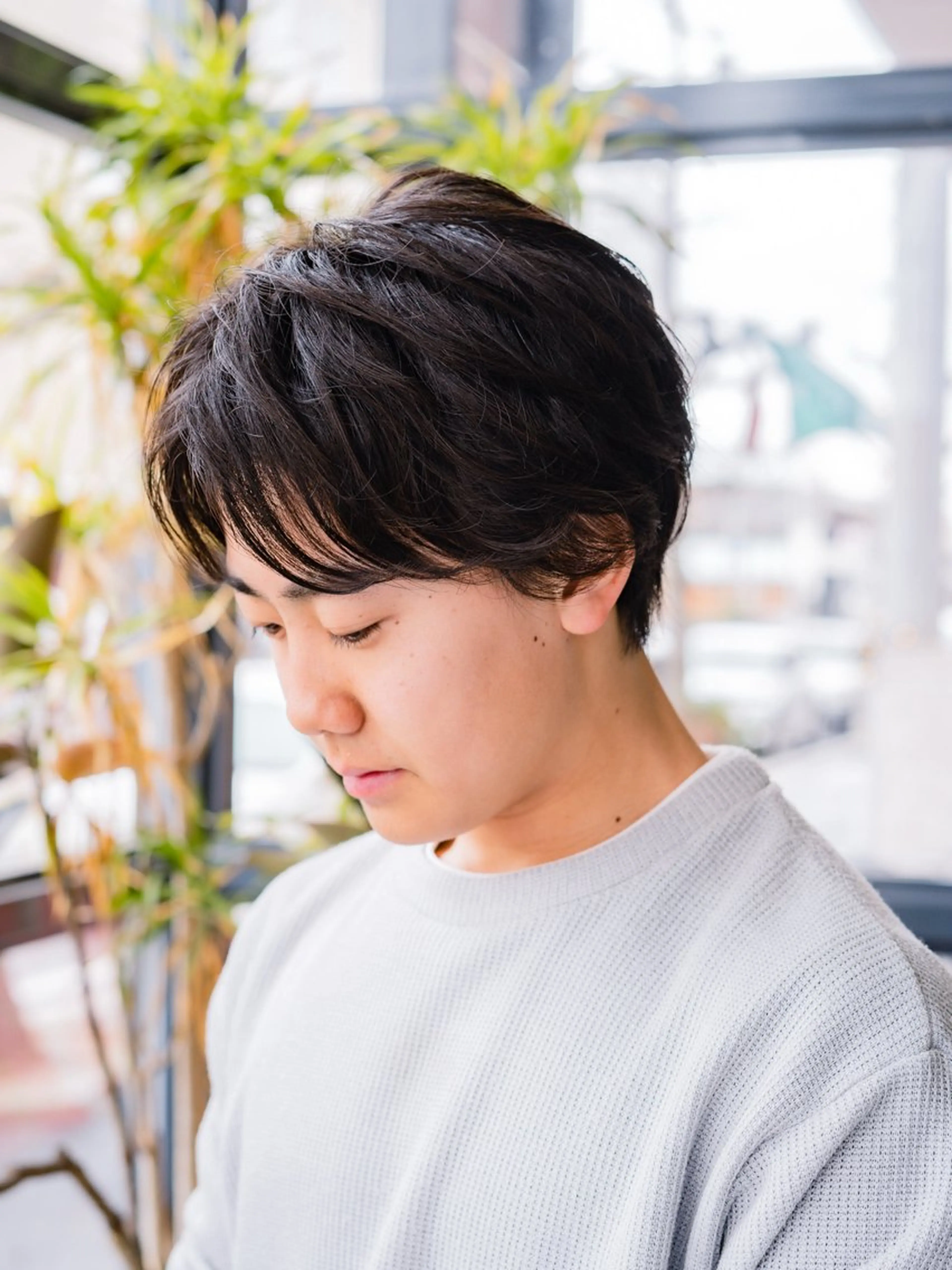 パーマ 難波 侑希のヘアスタイル