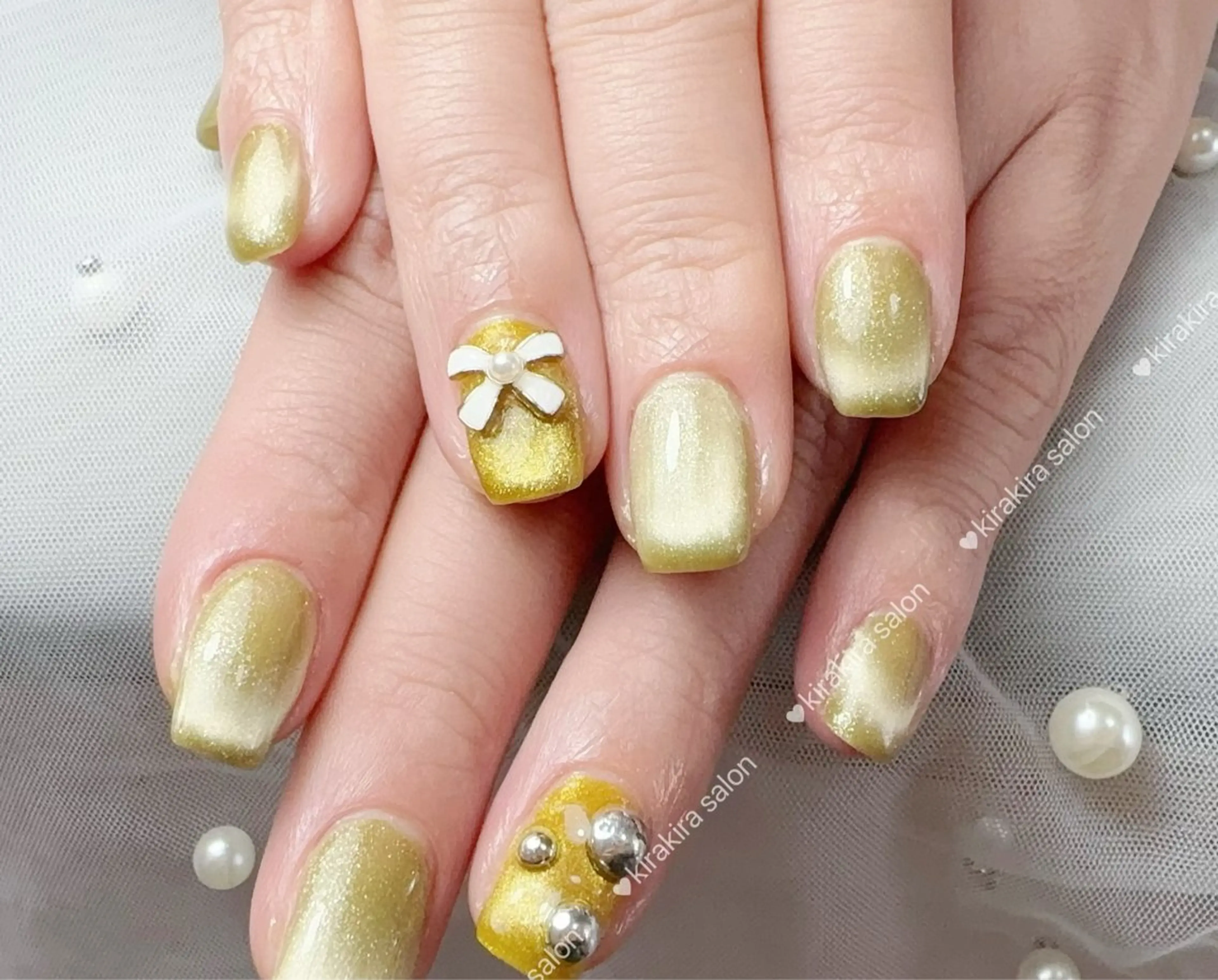 ネイル マグネットネイル Kirakira Nail salonのネイルデザイン