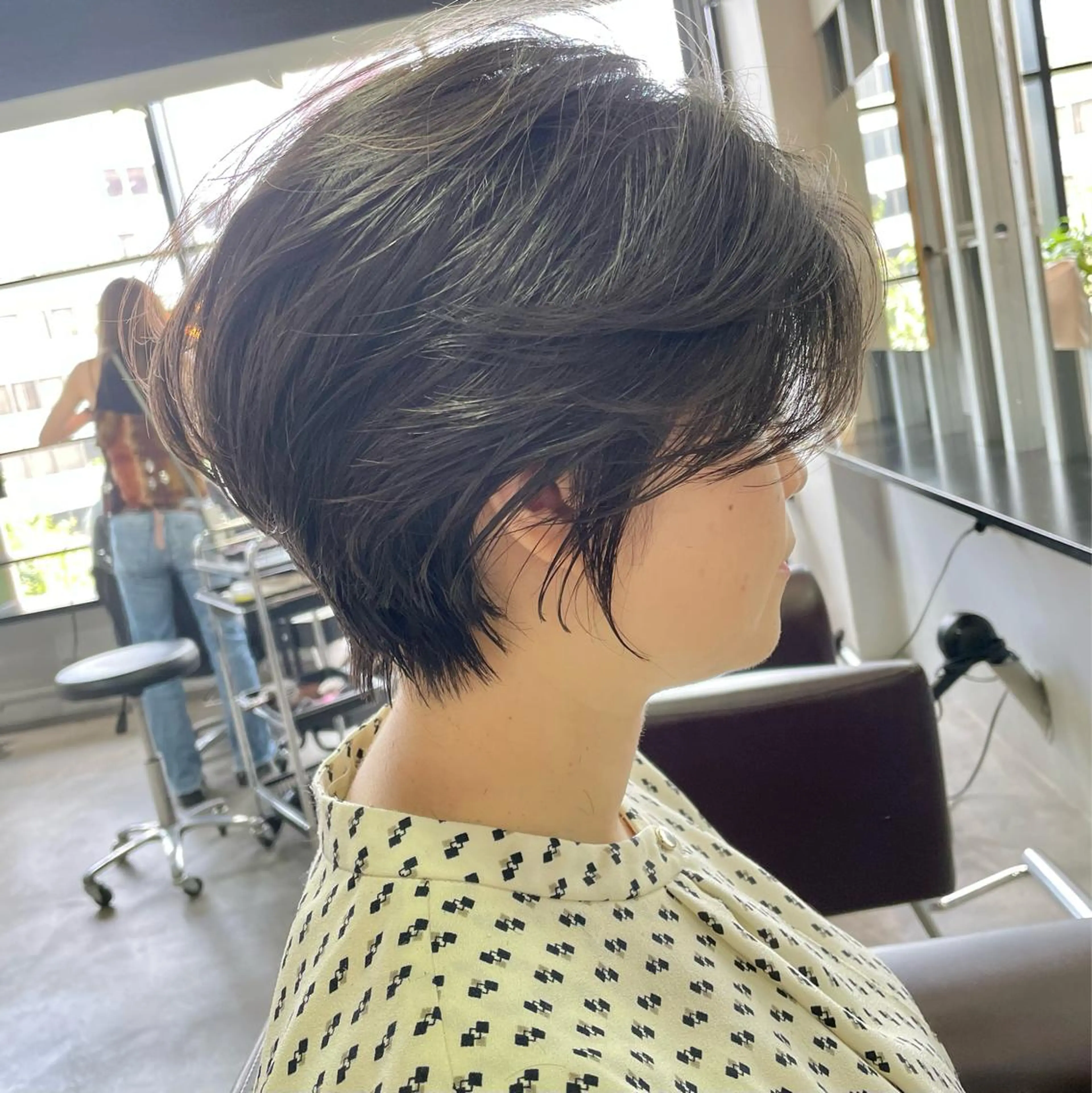 ショート 韓国/レイヤーカット 顔周り/廣瀬達哉のヘアスタイル