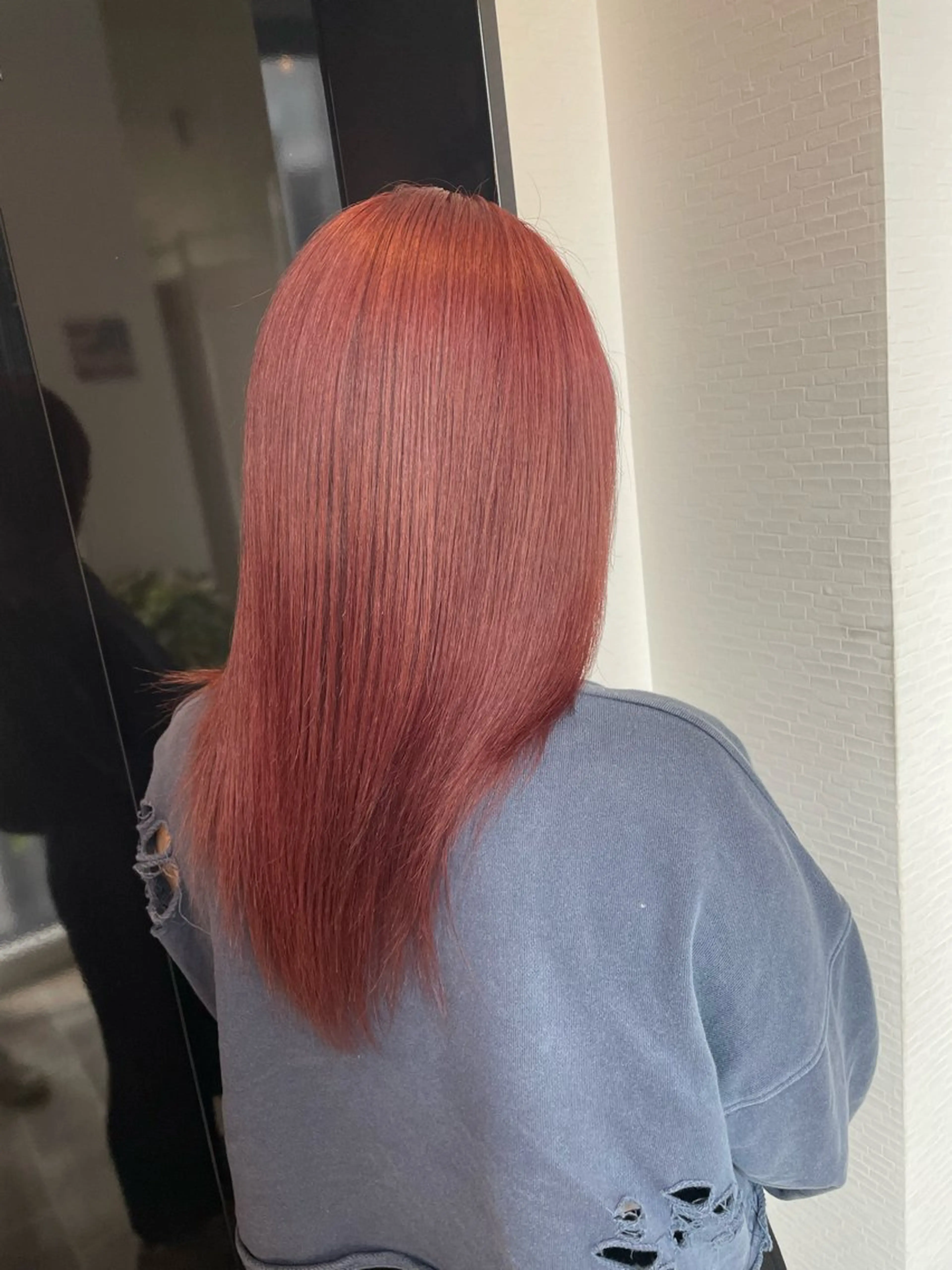 ロング カラー ピンクカラー ローズカラー ヘアカラー YUI/ ブリーチカラー🌷のヘアスタイル