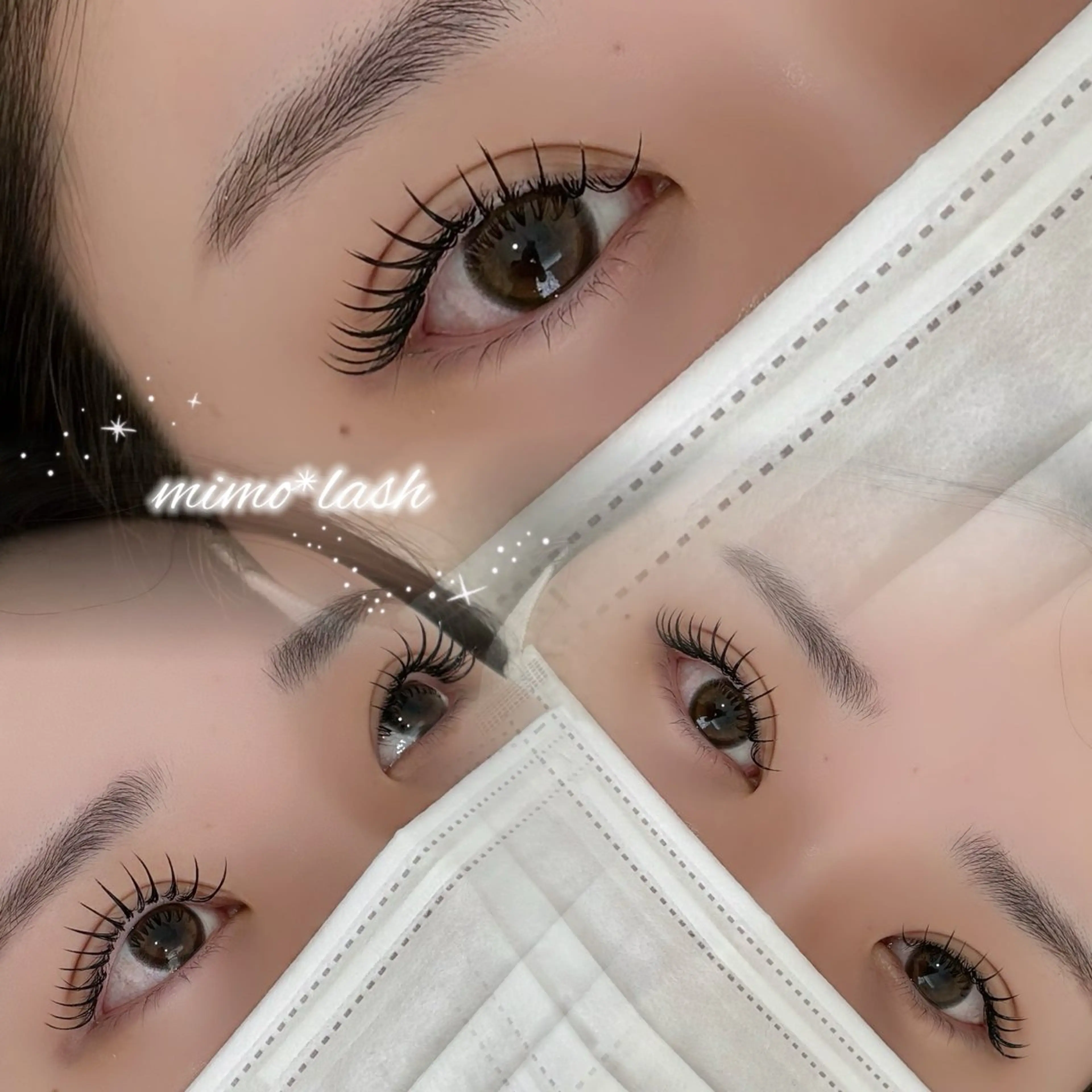 マツエク・マツパ Dカール マツエク mimo*lash 🍒sakura🍒のマツエク・マツパデザイン