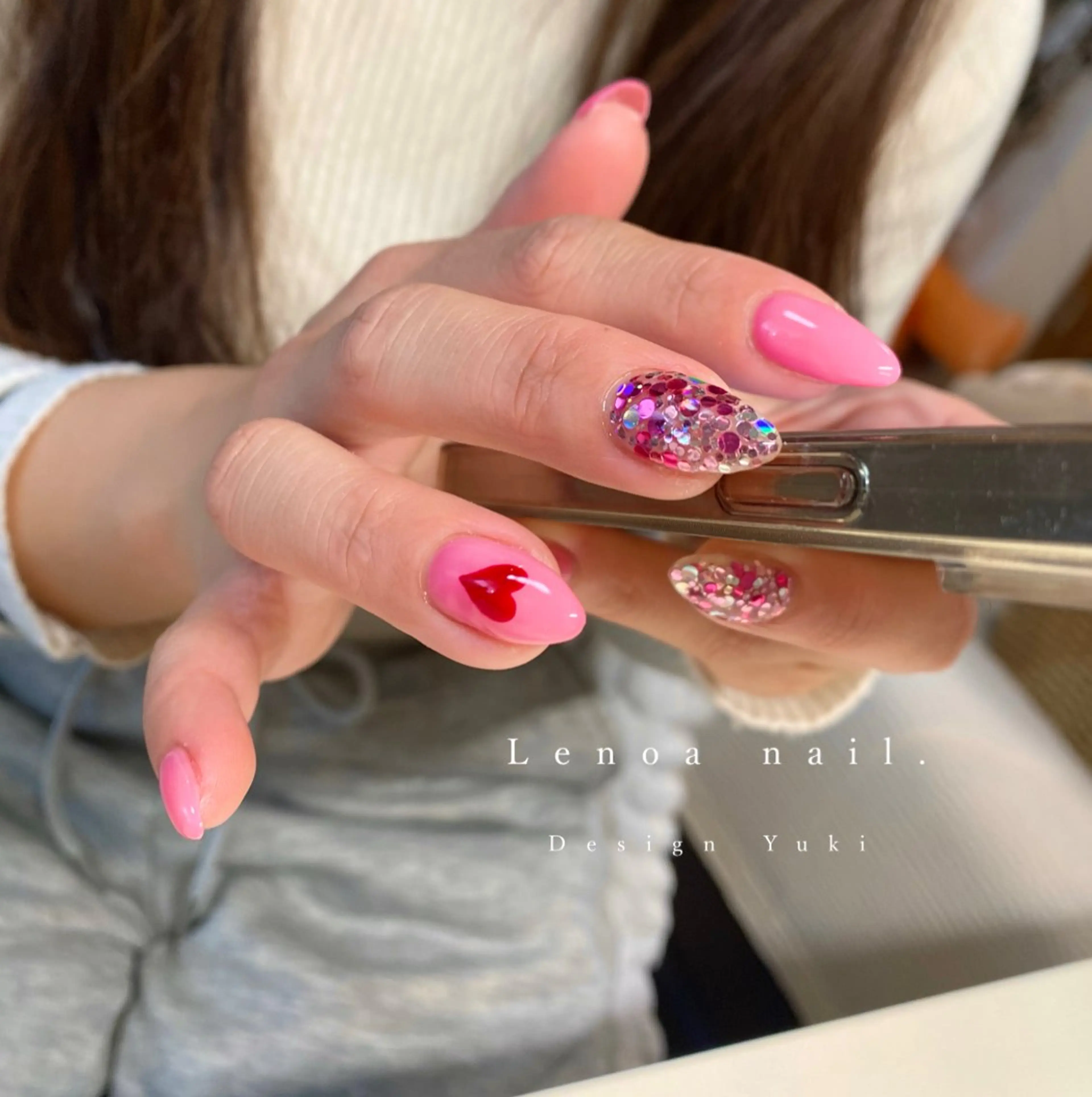 ネイル ハンドネイル Lenoa Yukiのネイルデザイン