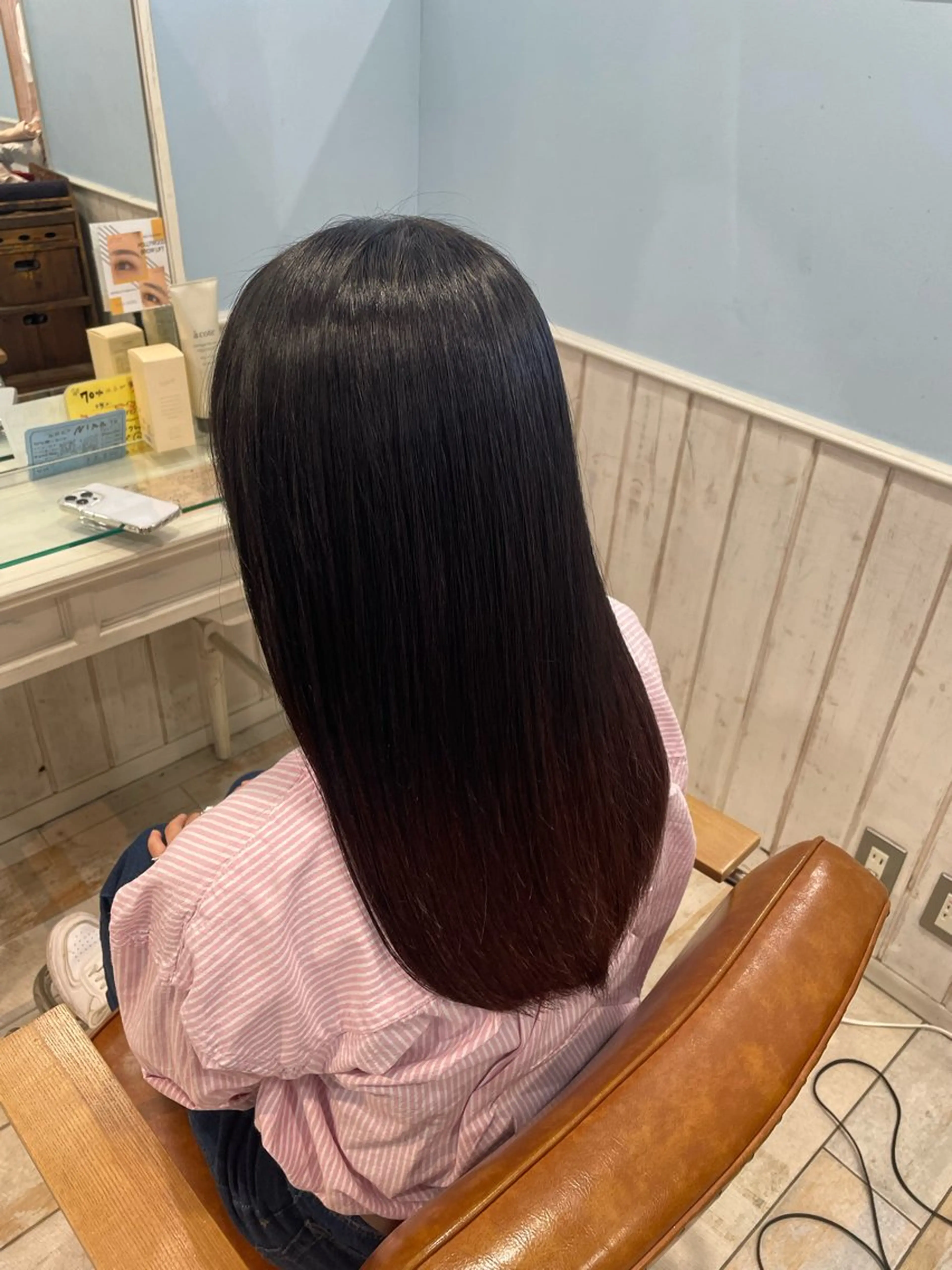 ロング 髪質改善 カット 縮毛矯正 トリートメント 門前仲町/縮毛矯正☆ 髪質改善 平尾雄司のヘアスタイル