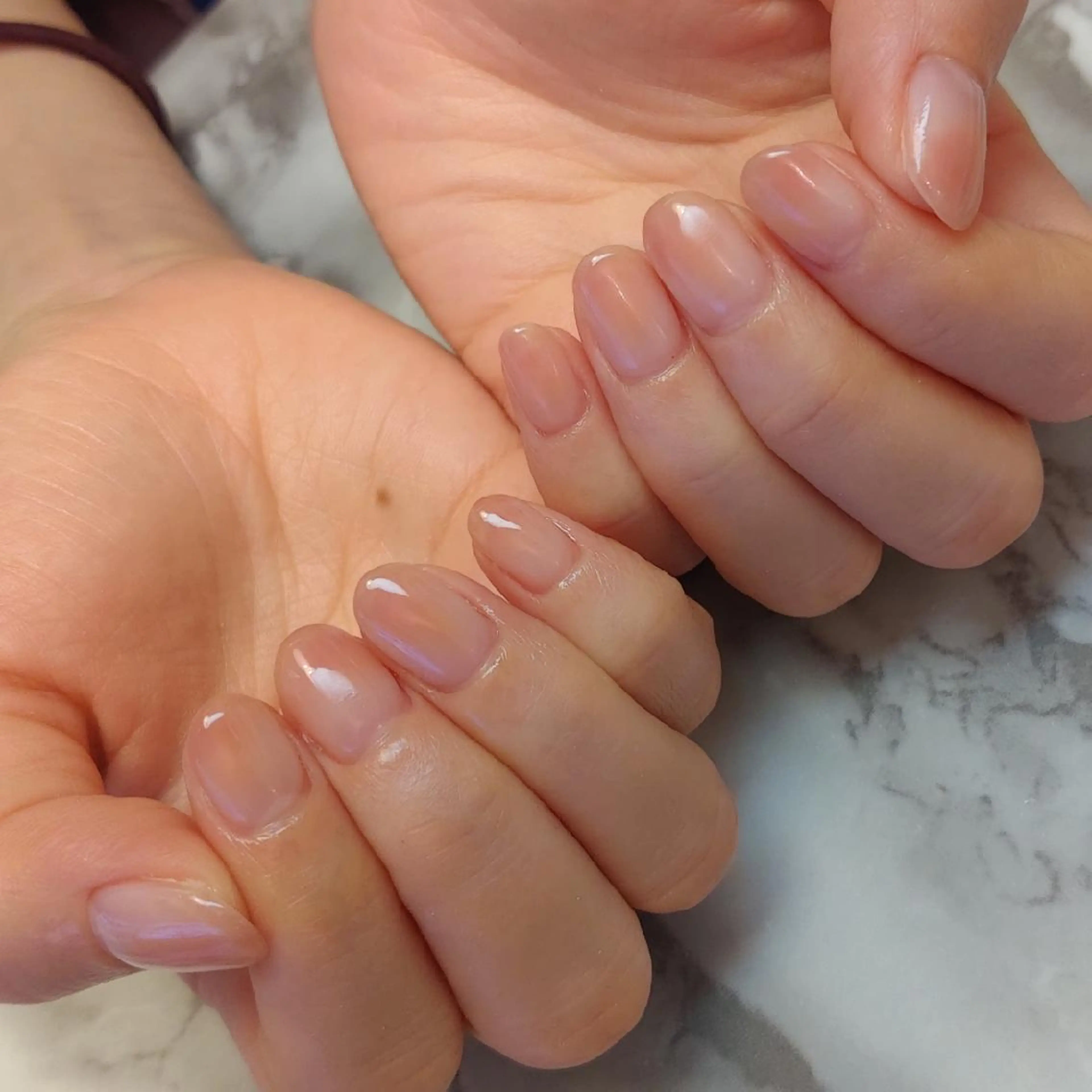 ネイル ニュアンスネイル ジェヌインネイル 河内のネイルデザイン