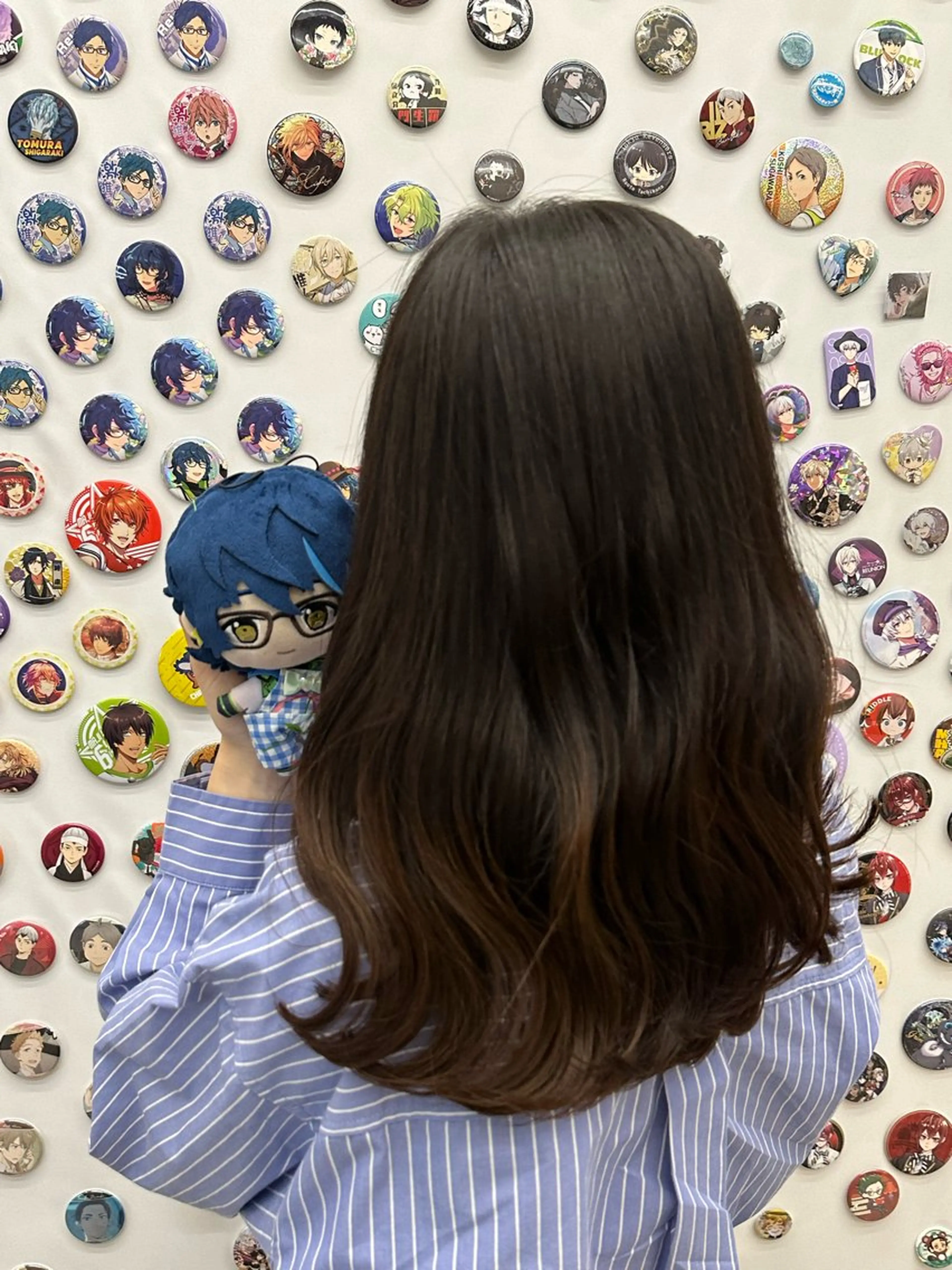 ミディアム あらげ 🌈推しカラー🌈ᵕのヘアスタイル