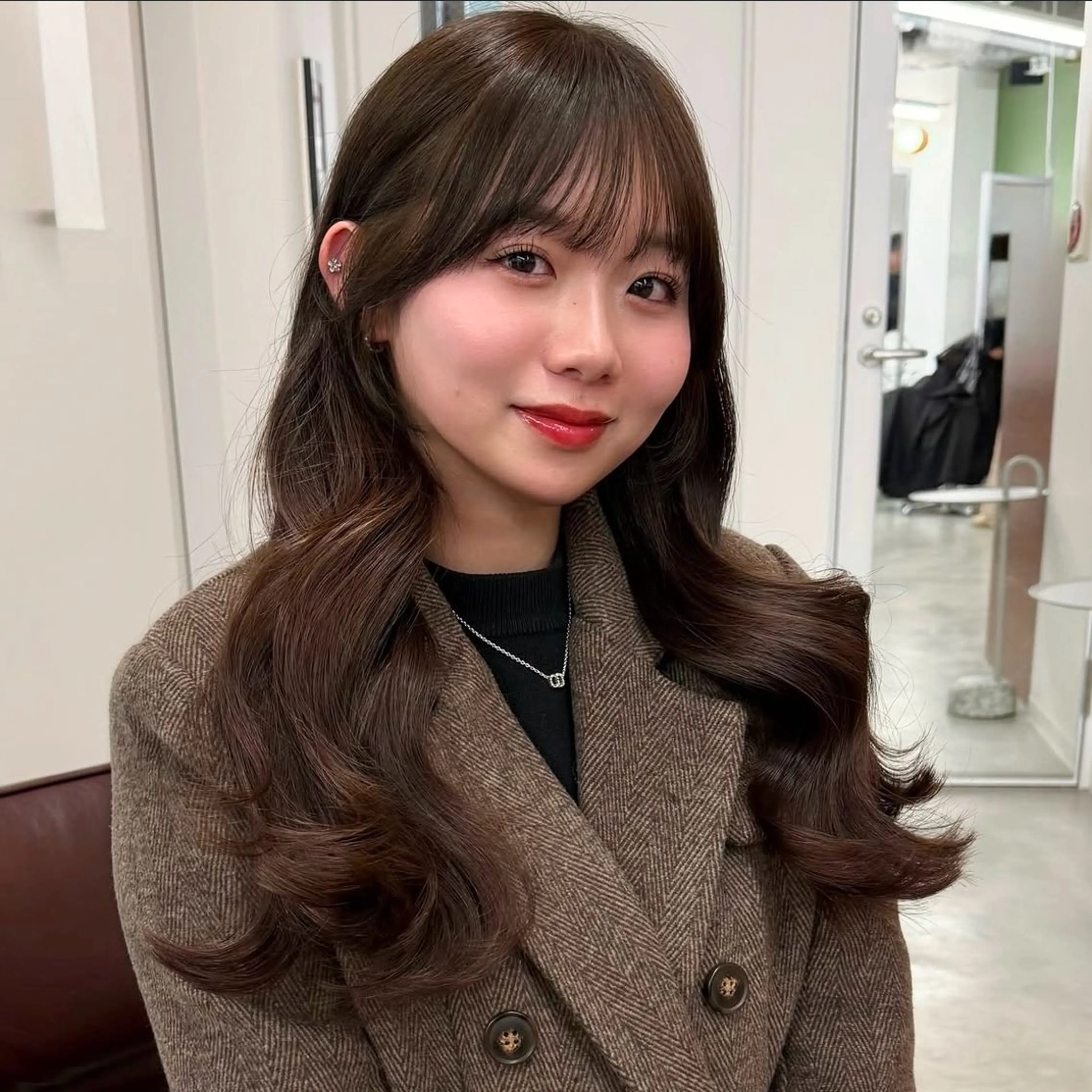 ロング カラー エクステモデル募集 💗大阪梅田/川上のヘアスタイル