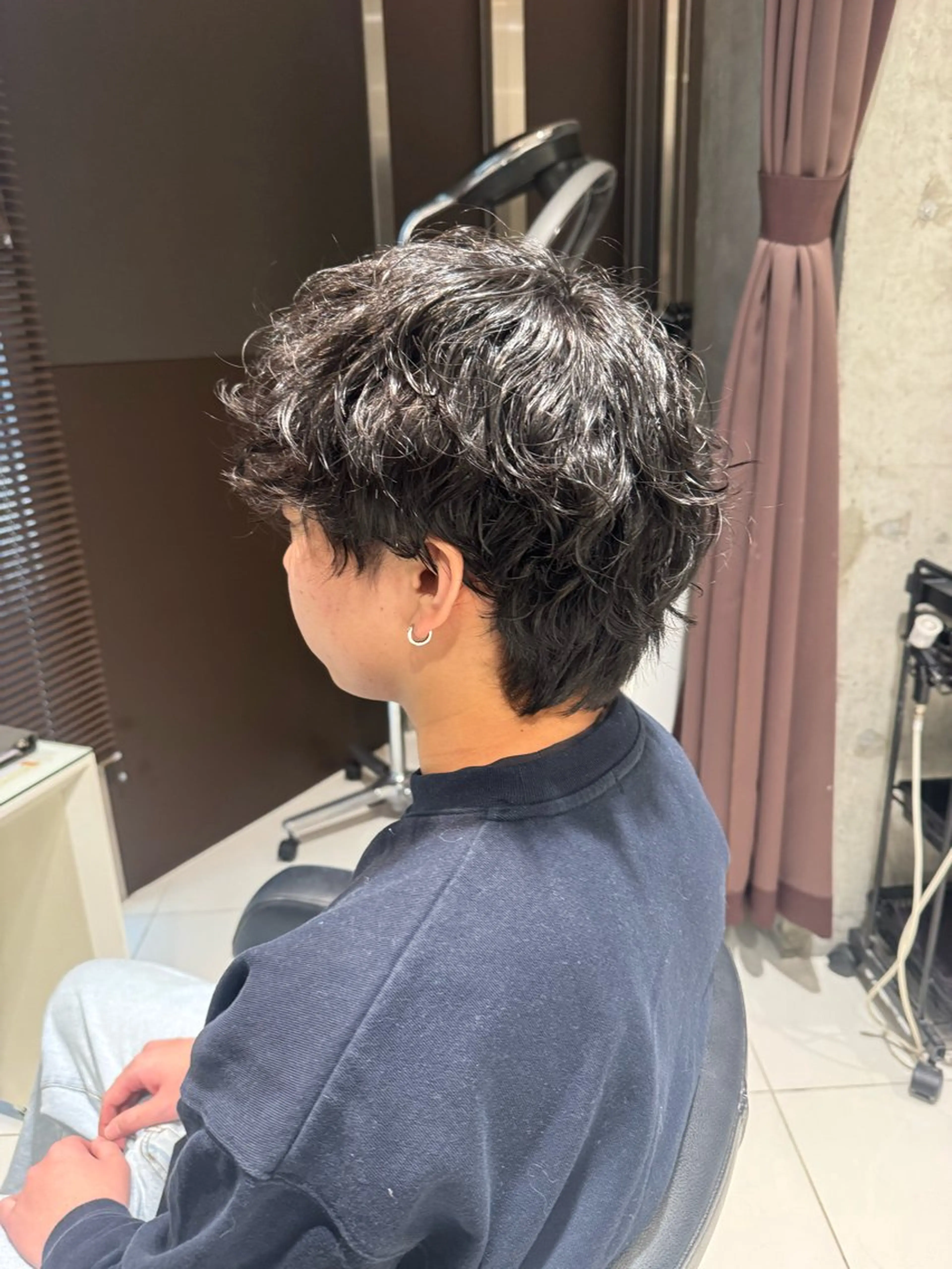 ショート パーマ メンズ カット パーマ AVANCE. annaのヘアスタイル