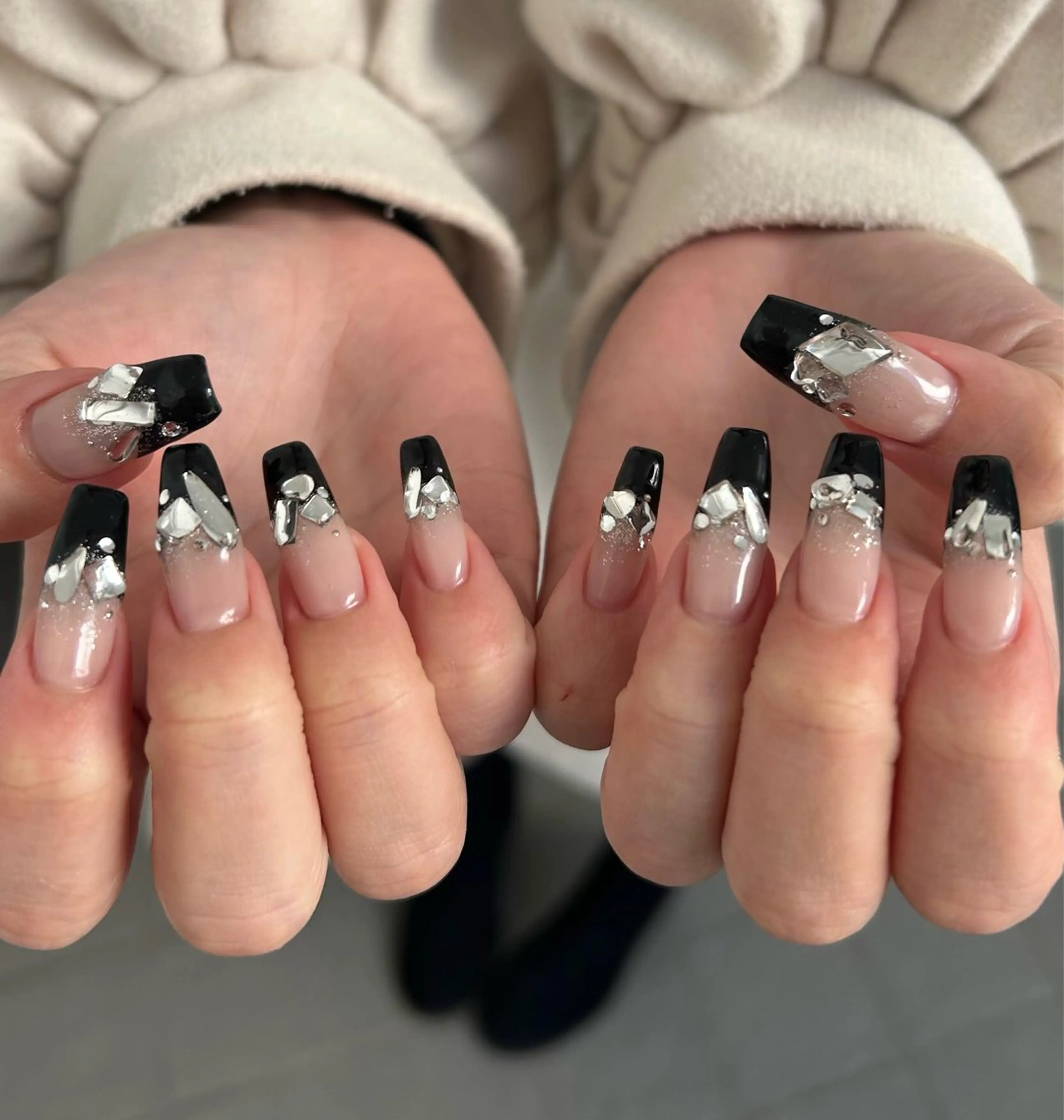 ネイル SEINA_ NAIL🐈‍⬛💗のネイルデザイン