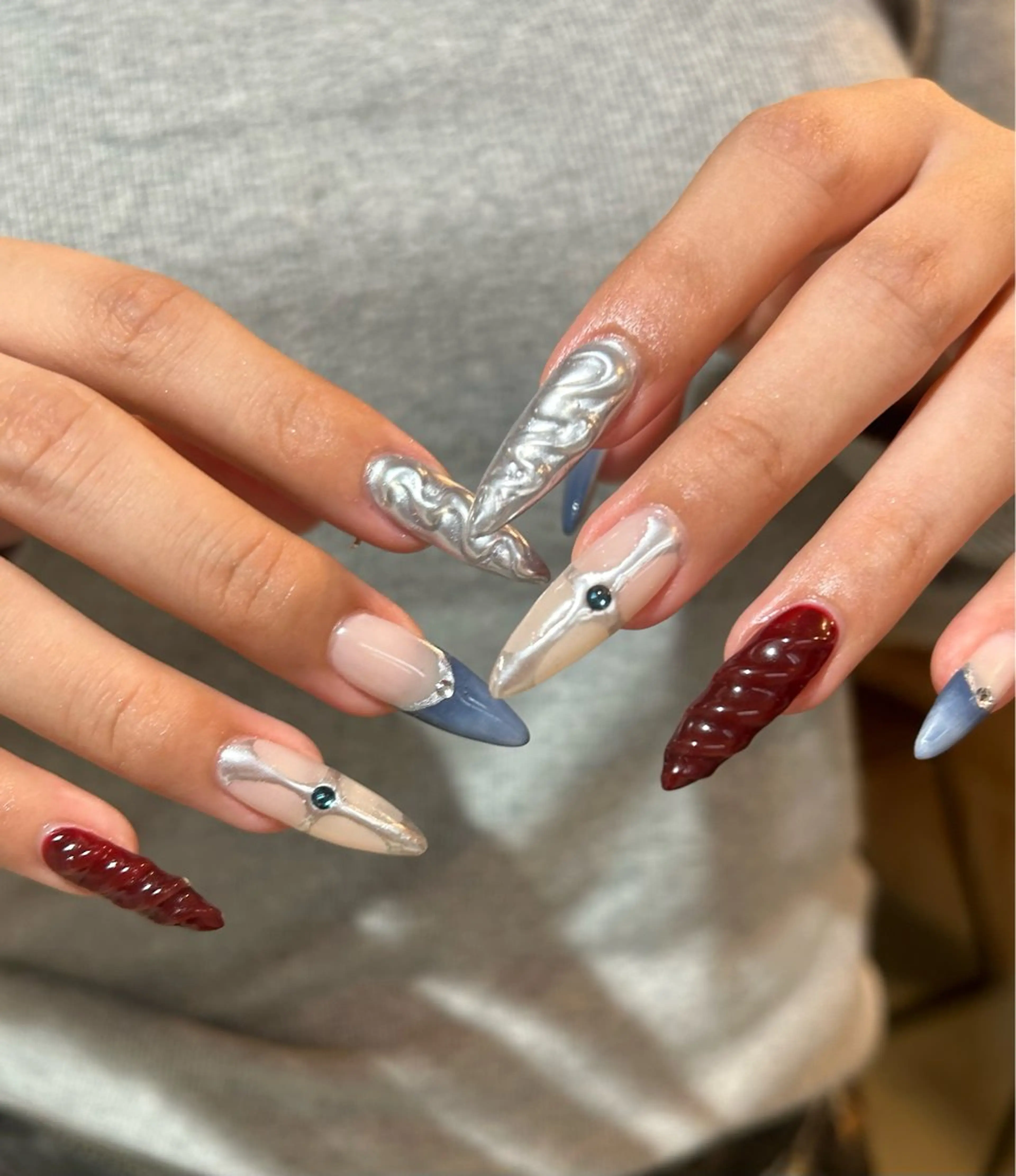 ネイル SEINA_ NAIL🐈‍⬛💗のネイルデザイン