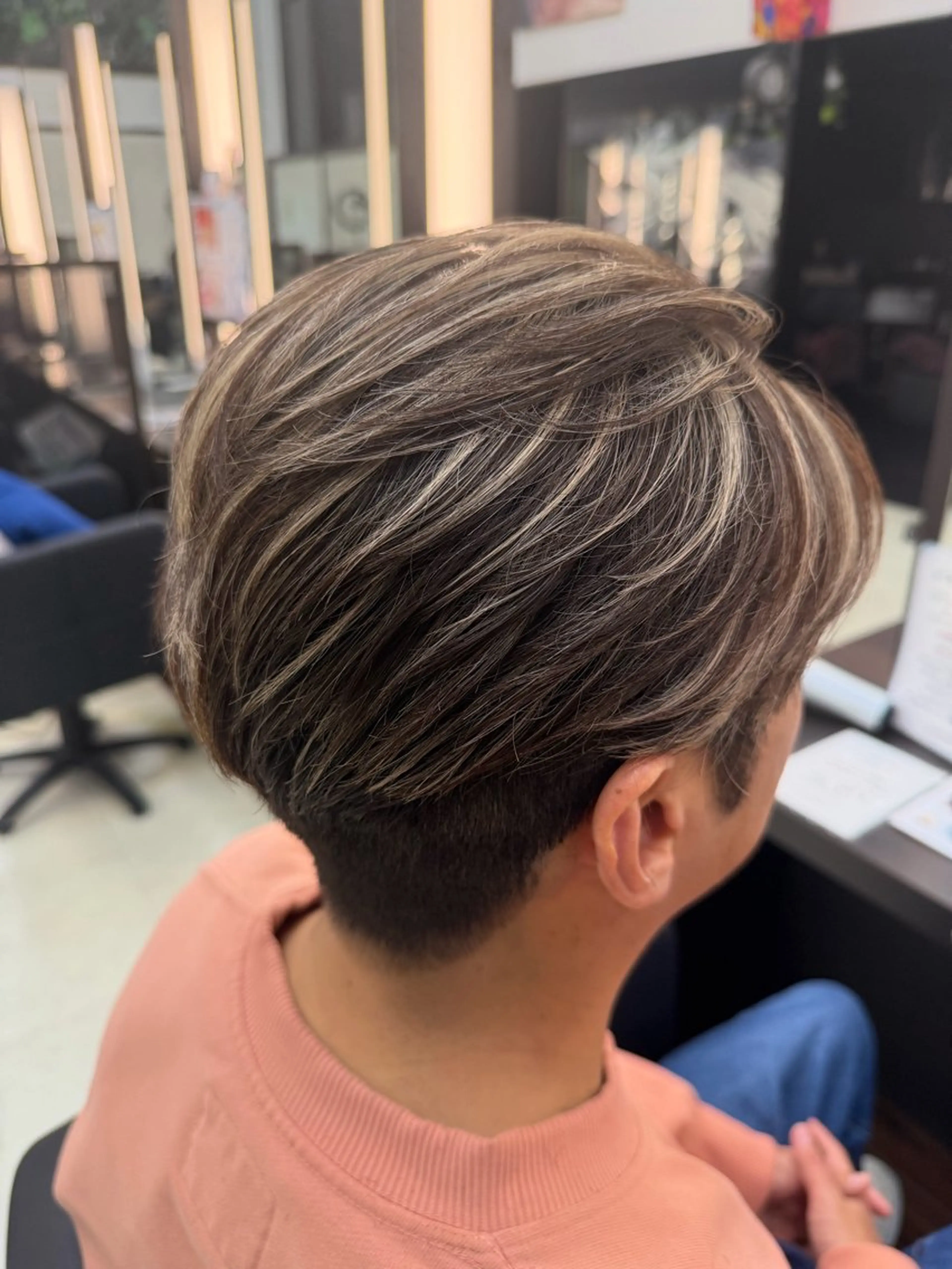 メンズ 池田 朱李のヘアスタイル