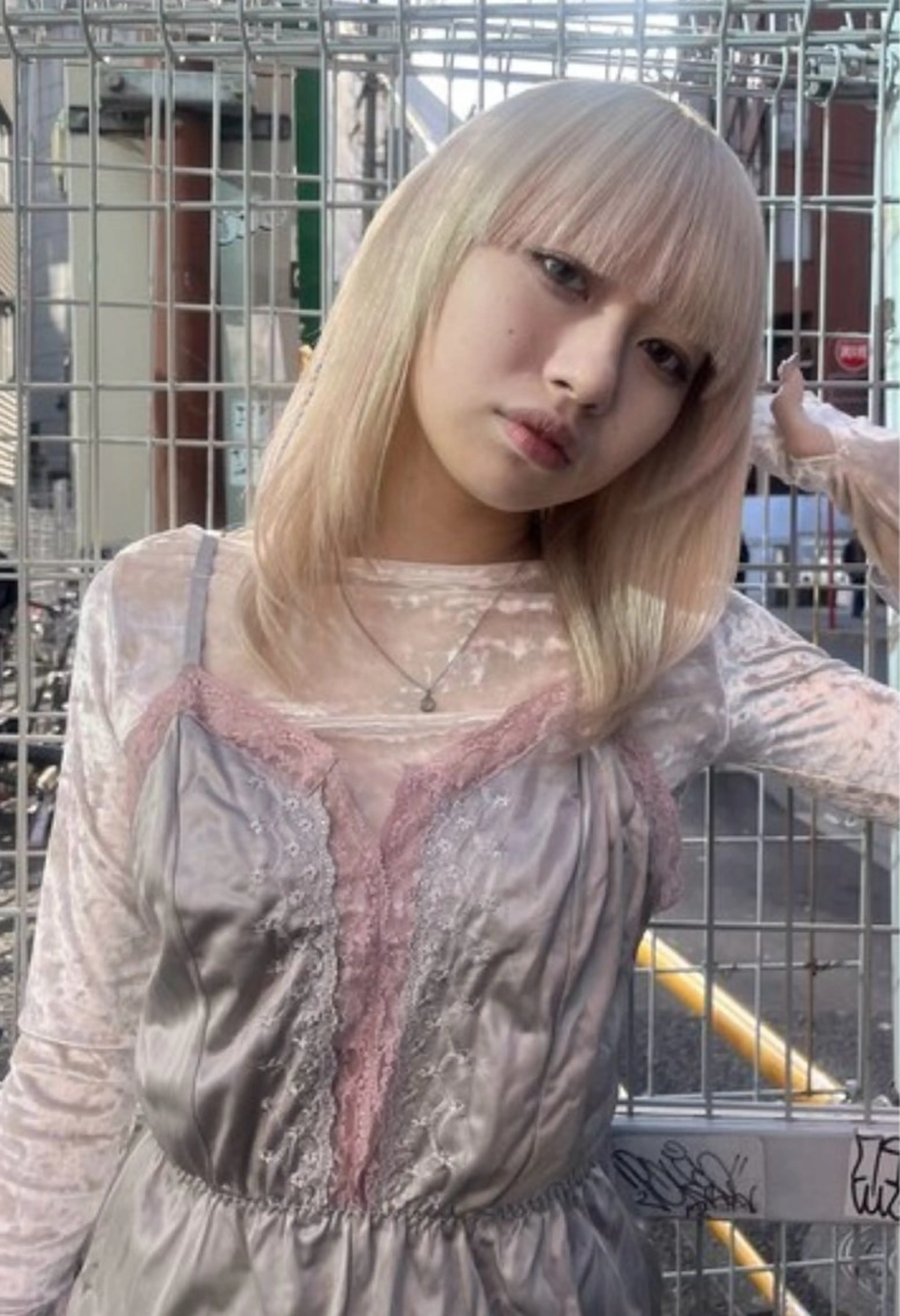 ロング カラー ヘアカラー くびれヘア/髪質改善 はるのヘアスタイル