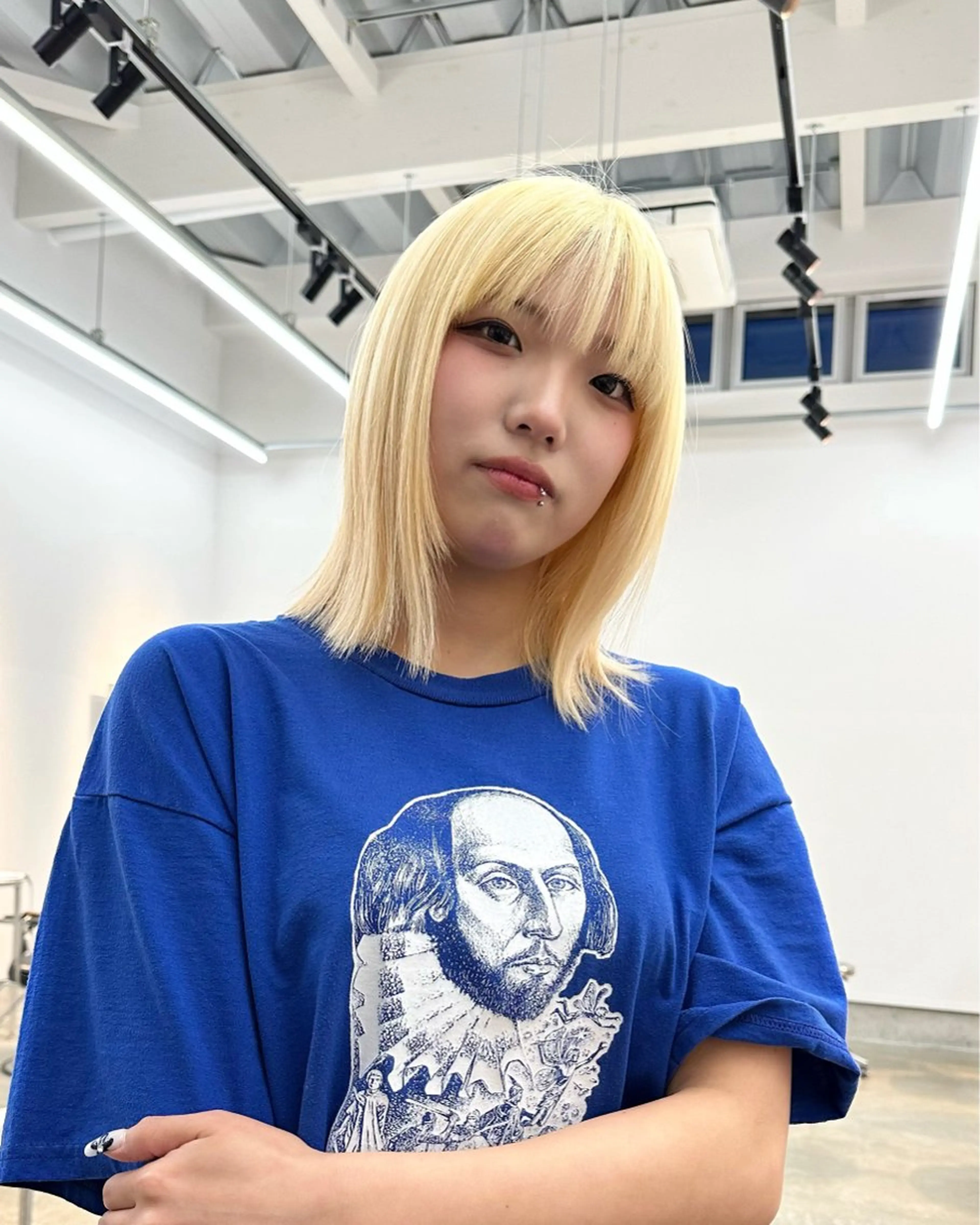 ミディアム 松井 佑太のヘアスタイル