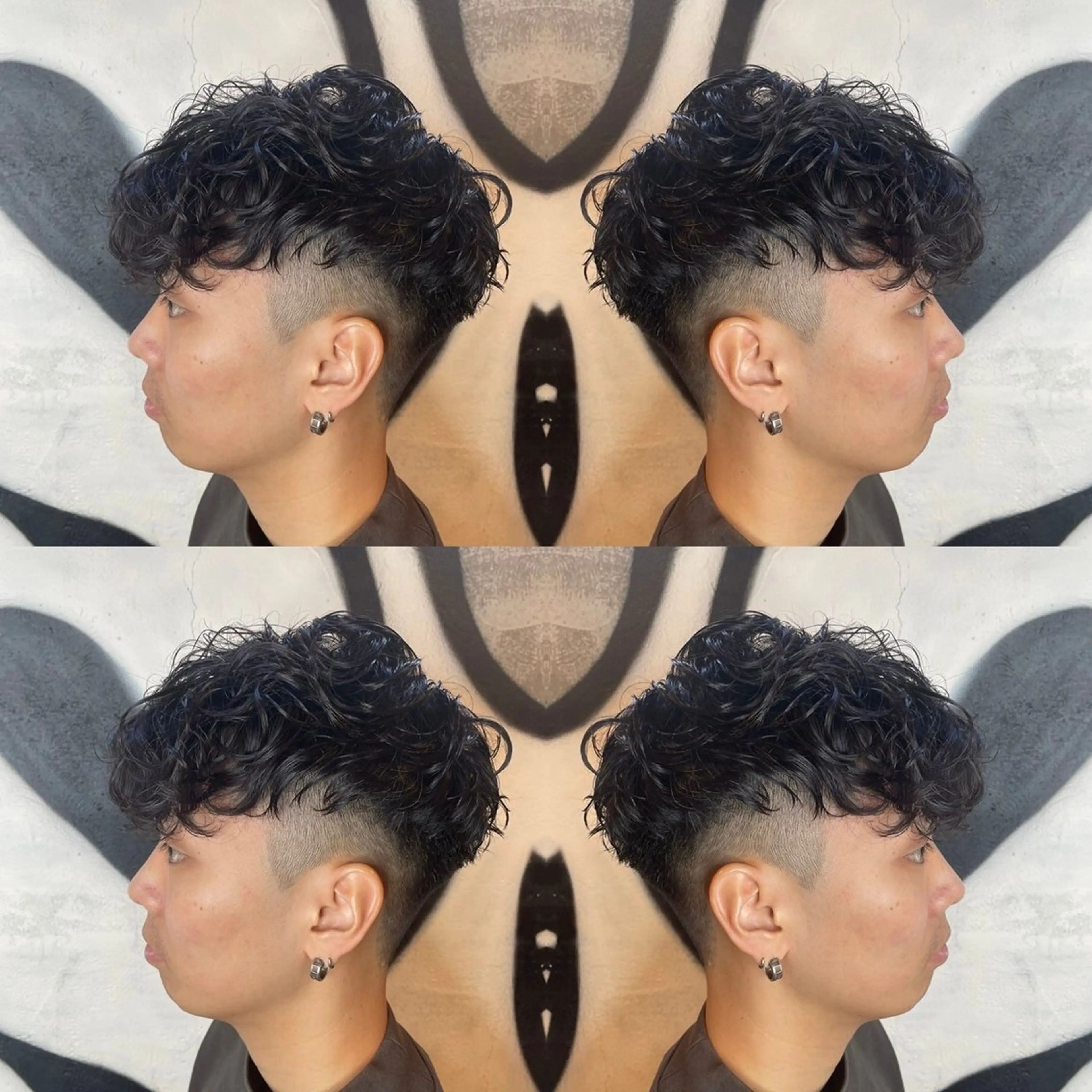 ショート パーマ メンズ 1ｍｍも妥協しない 圧倒的メンズカットのヘアスタイル