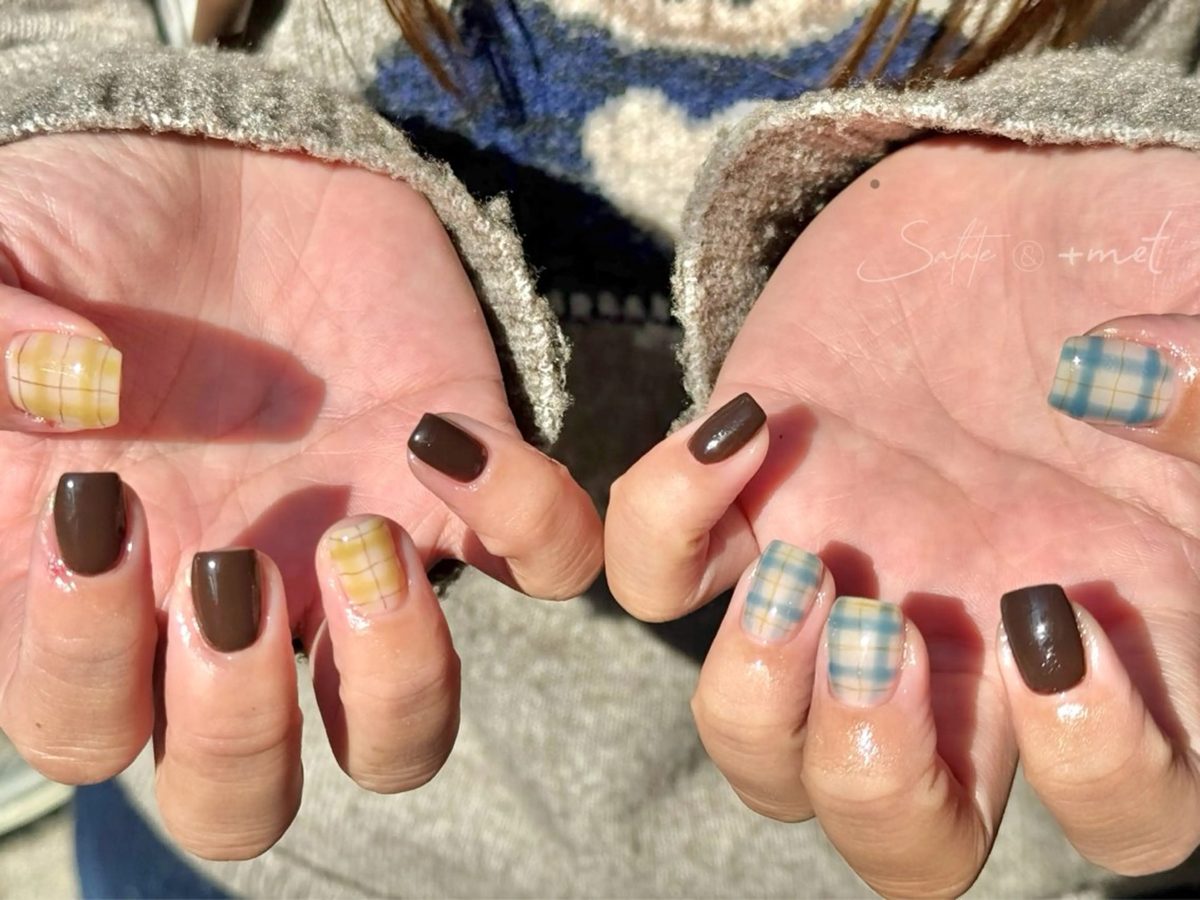 ネイル Refine ネイリスト 坂本のネイルデザイン